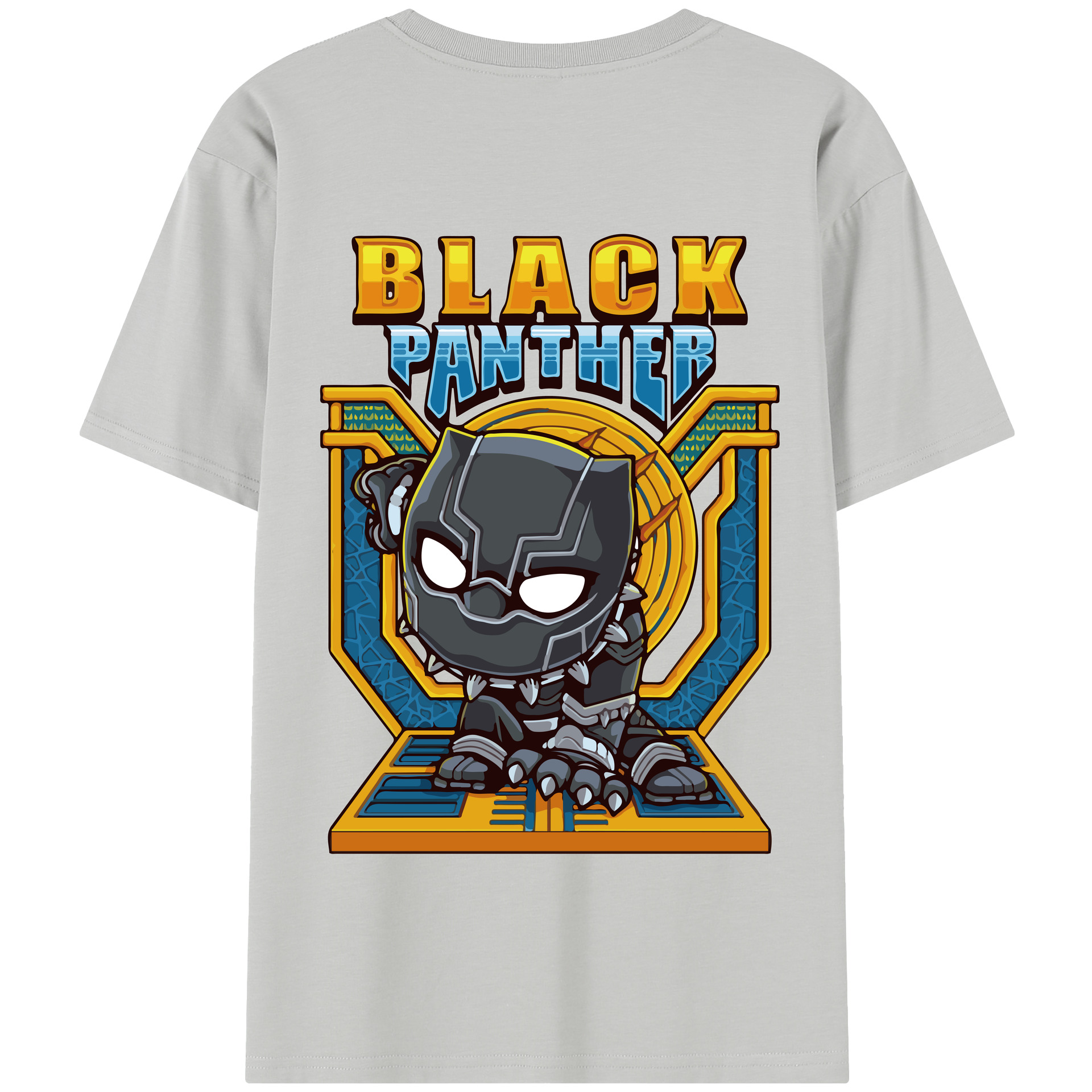 （画像用） アベンジャーズ The Avengers 綿100％半袖Tシャツ（背面プリント）