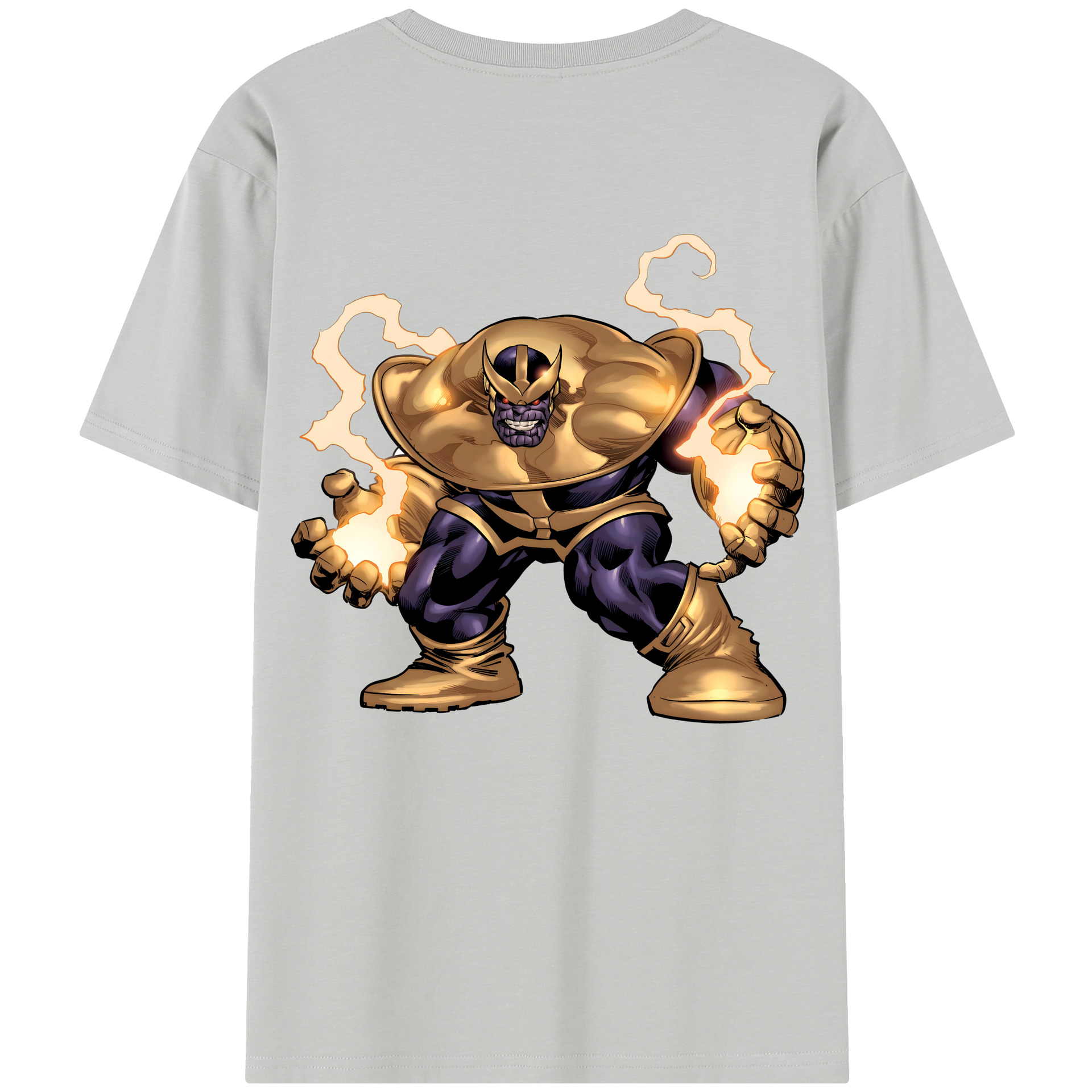 （画像用） アベンジャーズ The Avengers 綿100％半袖Tシャツ（背面プリント）