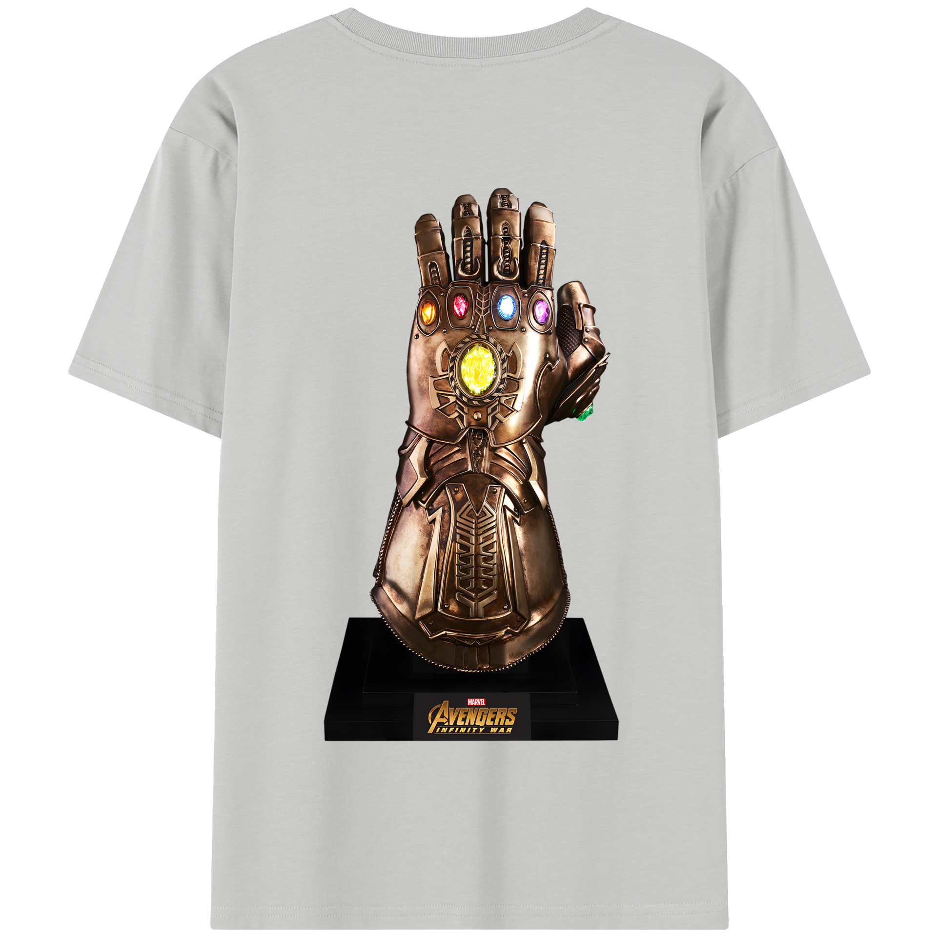 （画像用） アベンジャーズ The Avengers 綿100％半袖Tシャツ（背面プリント）