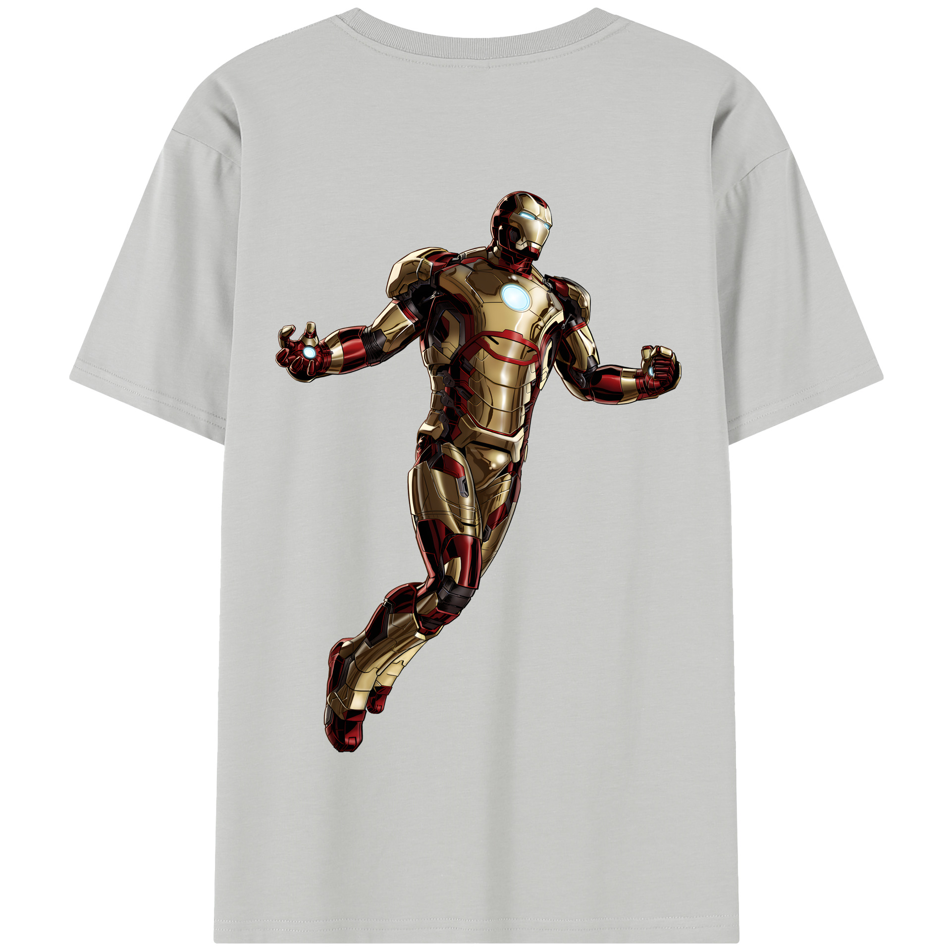 （画像用） アベンジャーズ The Avengers 綿100％半袖Tシャツ（背面プリント）