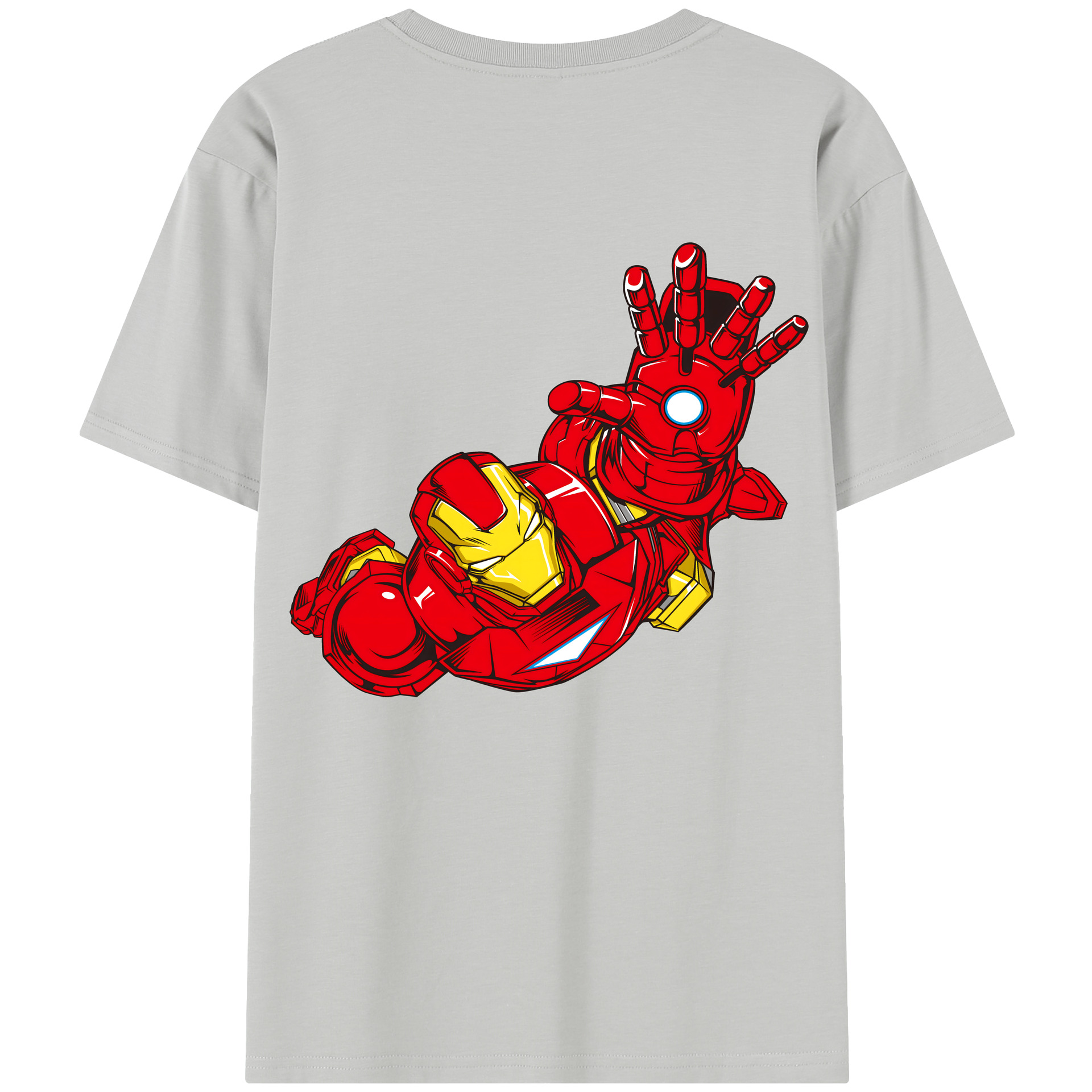 （画像用） アベンジャーズ The Avengers 綿100％半袖Tシャツ（背面プリント）