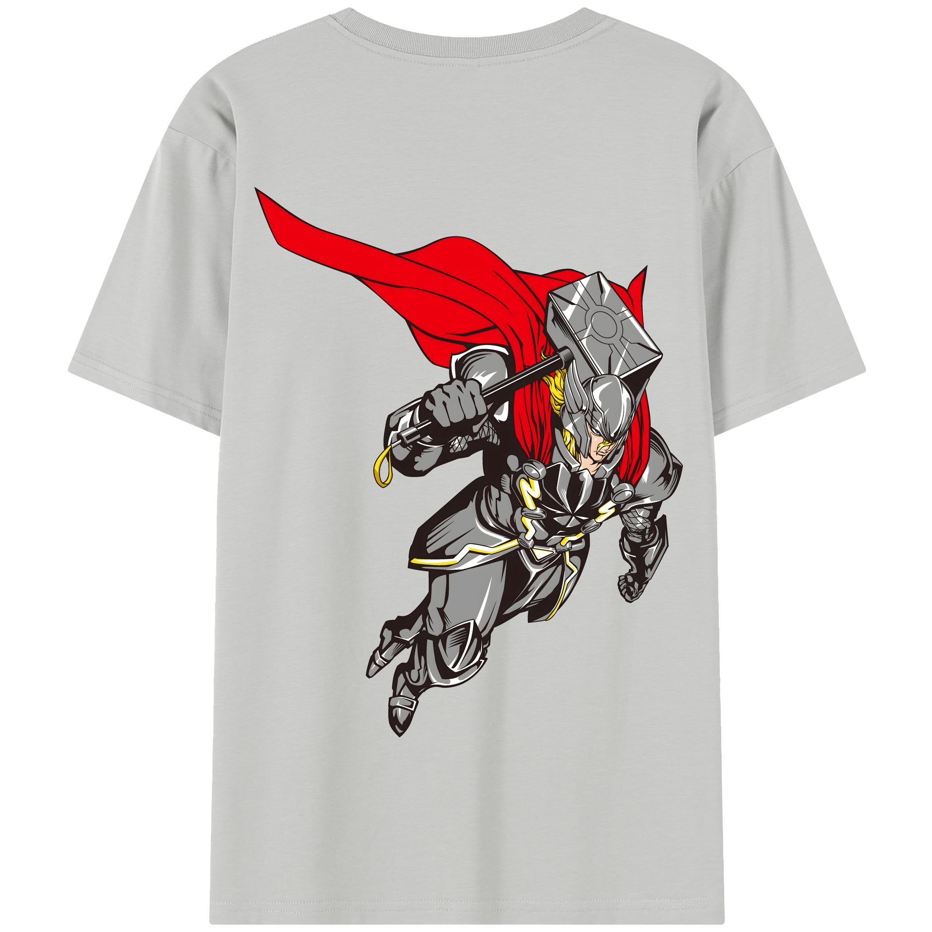 （画像用） アベンジャーズ The Avengers 綿100％半袖Tシャツ（背面プリント）