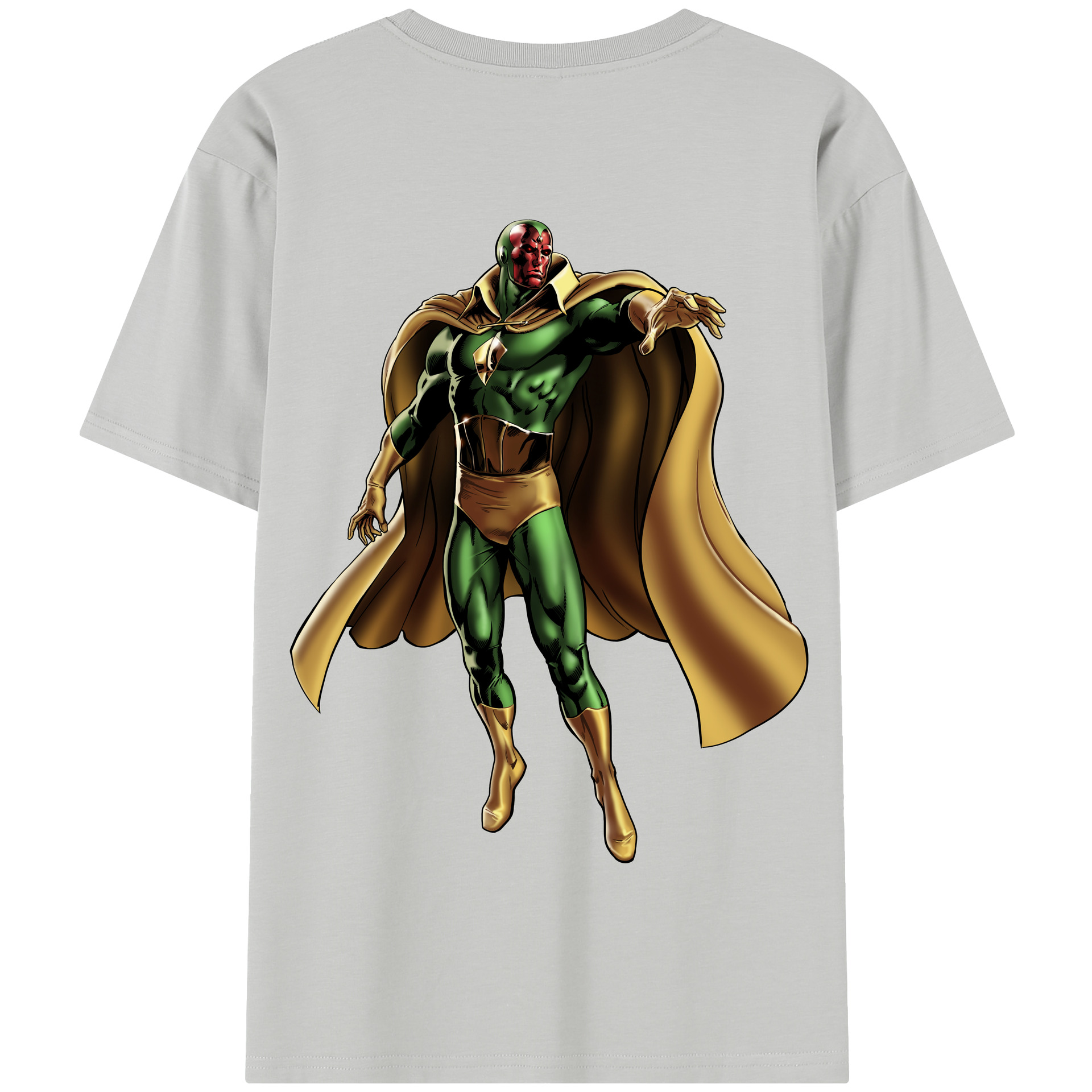 （画像用） アベンジャーズ The Avengers 綿100％半袖Tシャツ（背面プリント）
