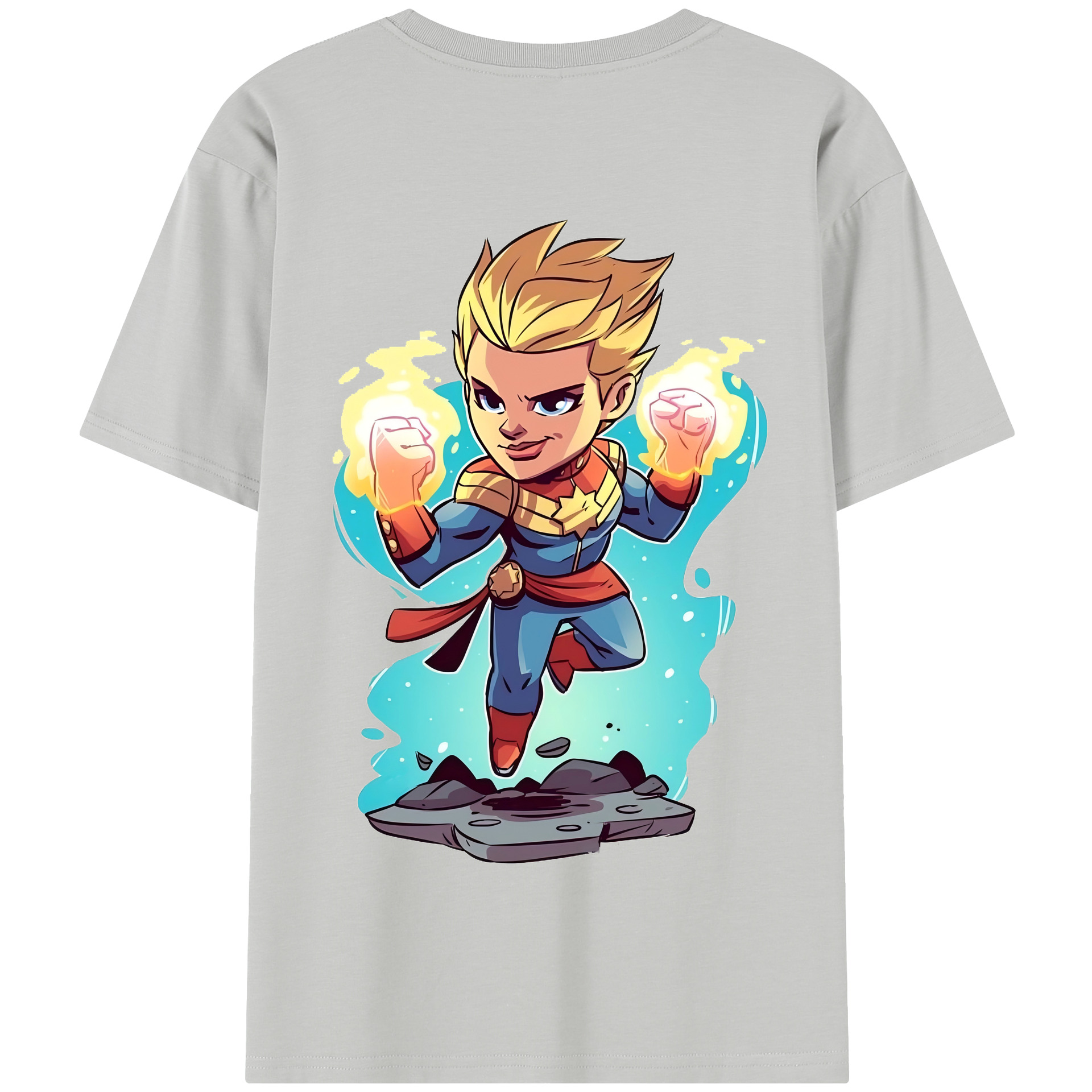 （画像用） アベンジャーズ The Avengers 綿100％半袖Tシャツ（背面プリント）