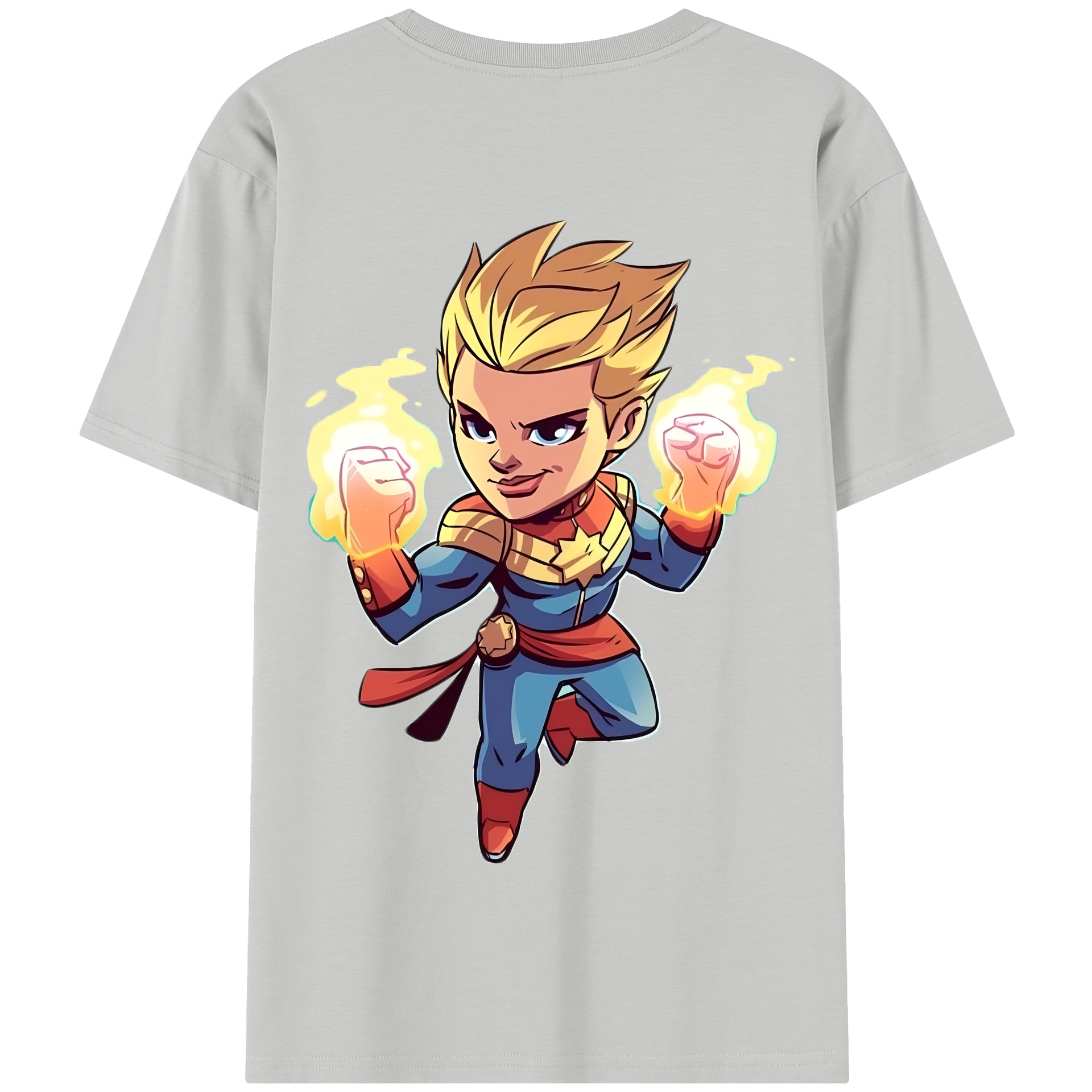 （画像用） アベンジャーズ The Avengers 綿100％半袖Tシャツ（背面プリント）