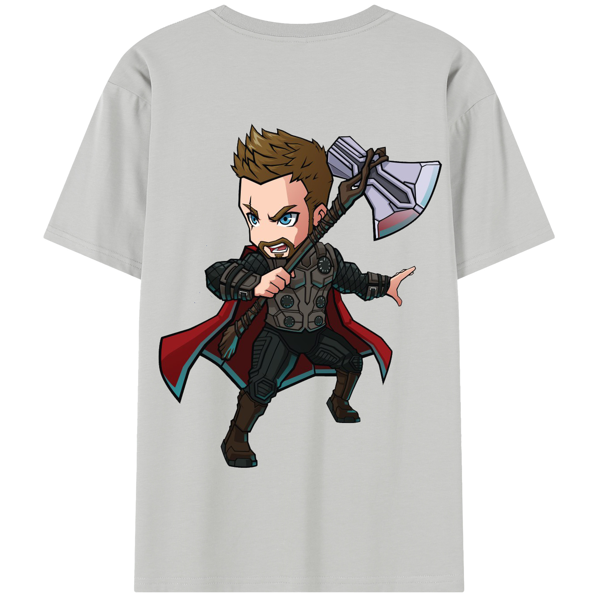 （画像用） アベンジャーズ The Avengers 綿100％半袖Tシャツ（背面プリント）