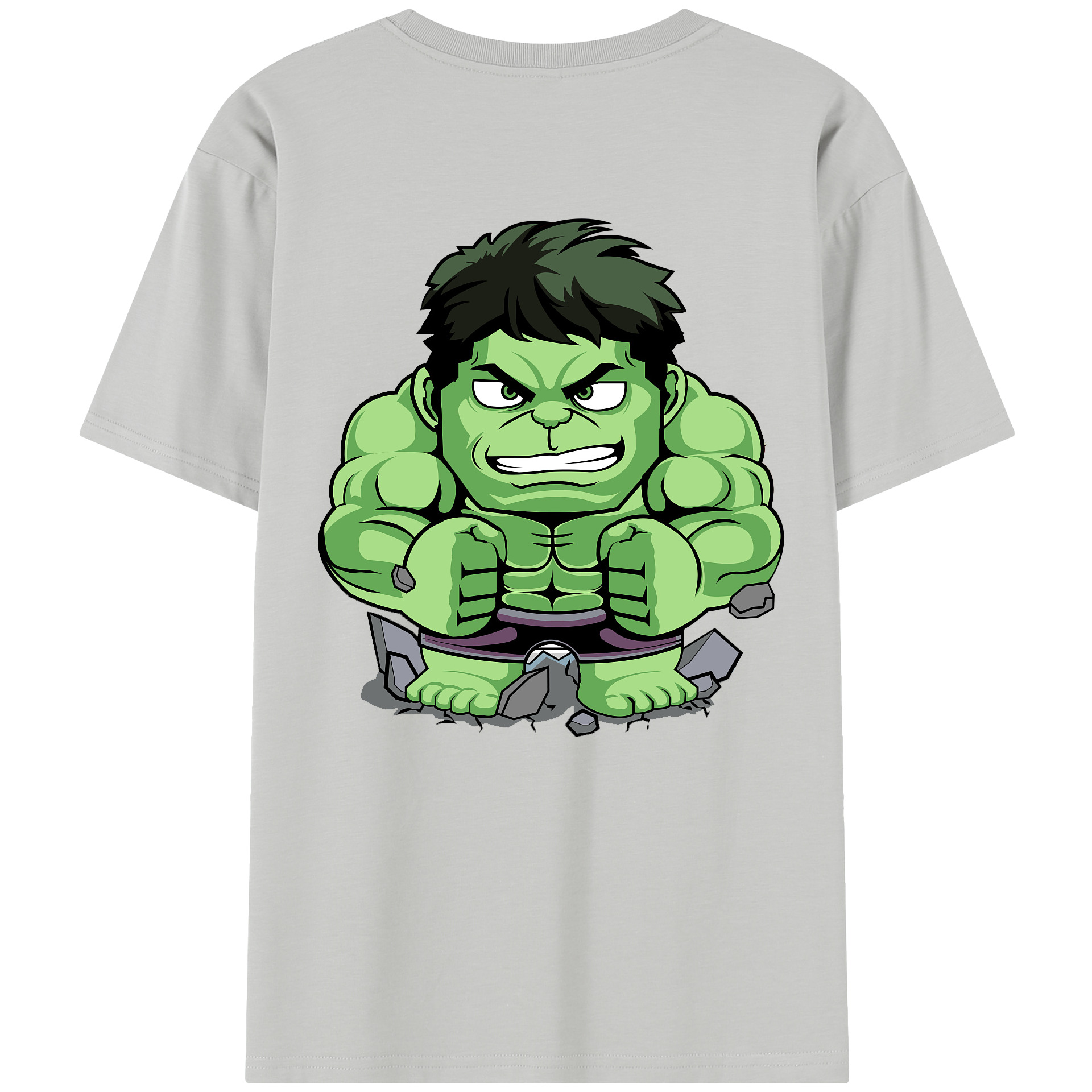 （画像用） アベンジャーズ The Avengers 綿100％半袖Tシャツ（背面プリント）