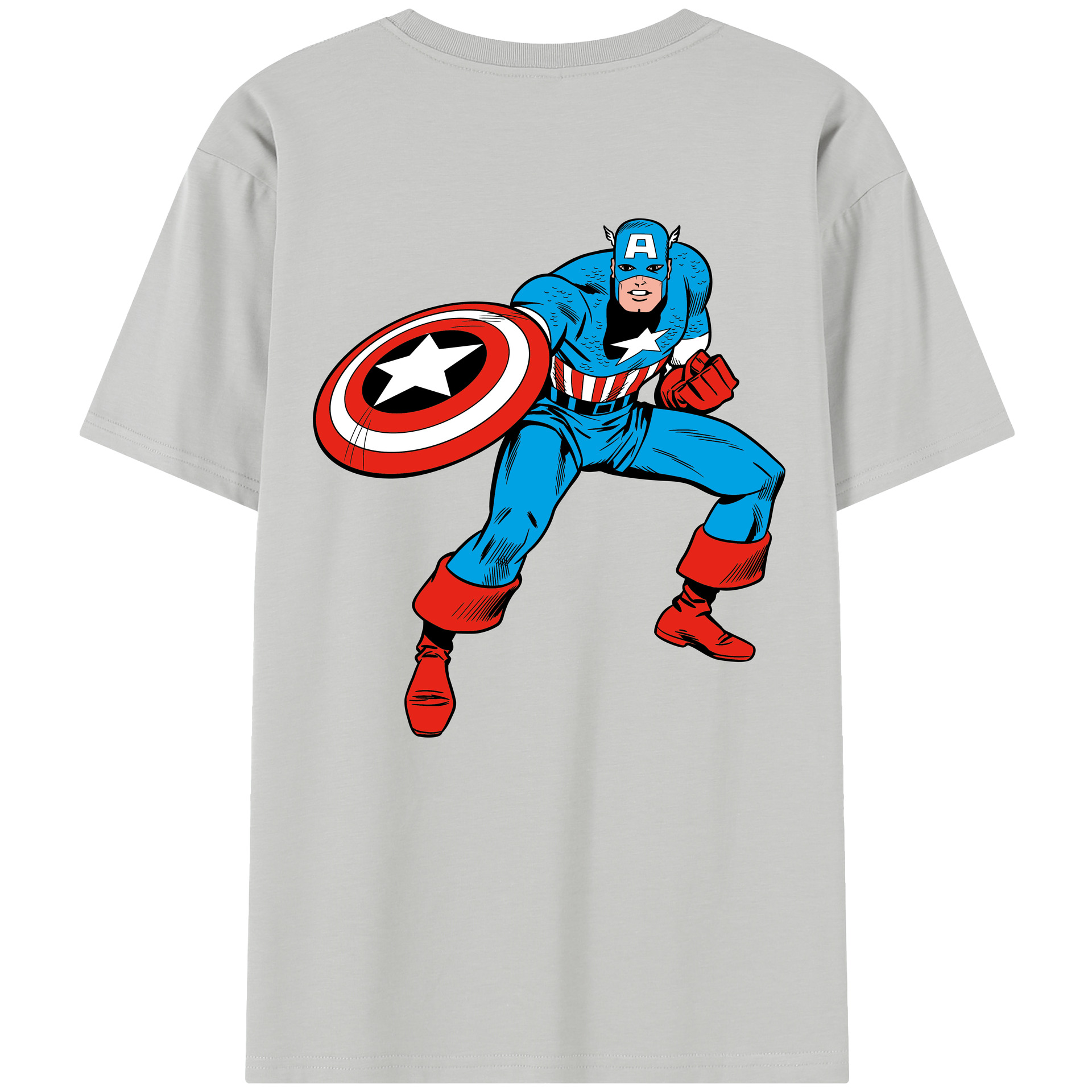 （画像用） アベンジャーズ The Avengers 綿100％半袖Tシャツ（背面プリント）