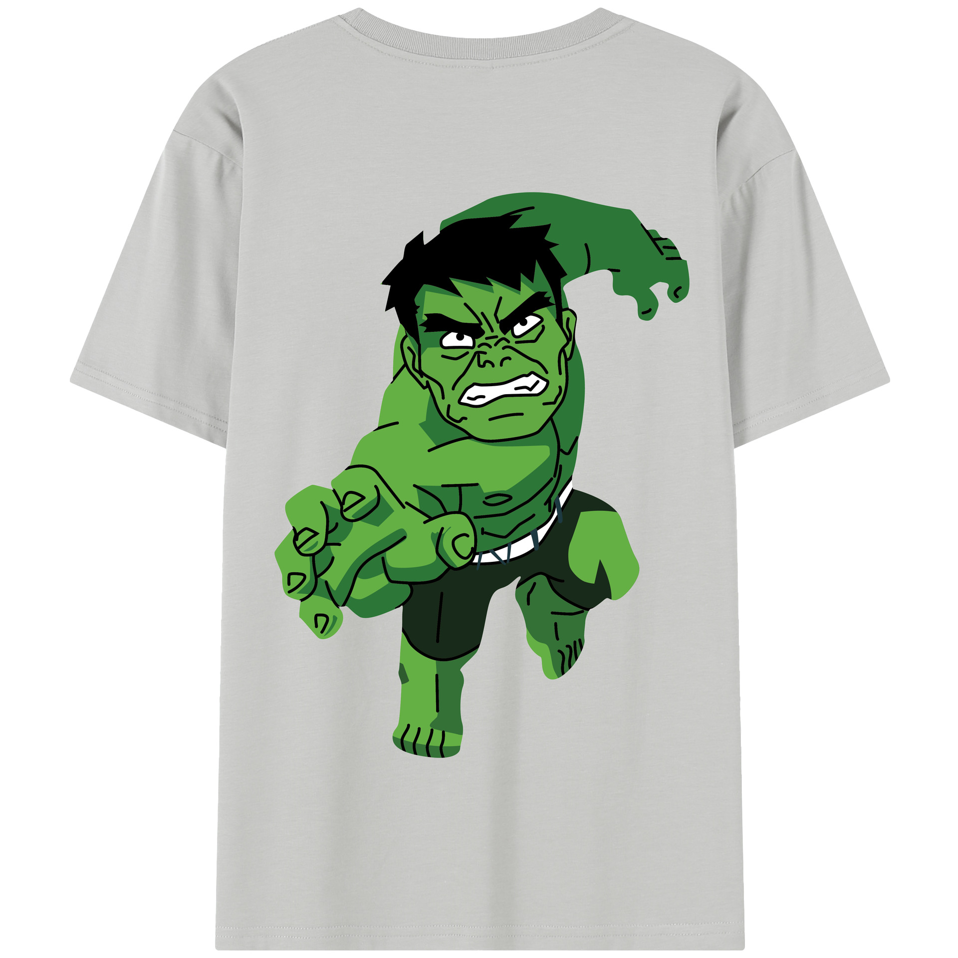 （画像用） アベンジャーズ The Avengers 綿100％半袖Tシャツ（背面プリント）