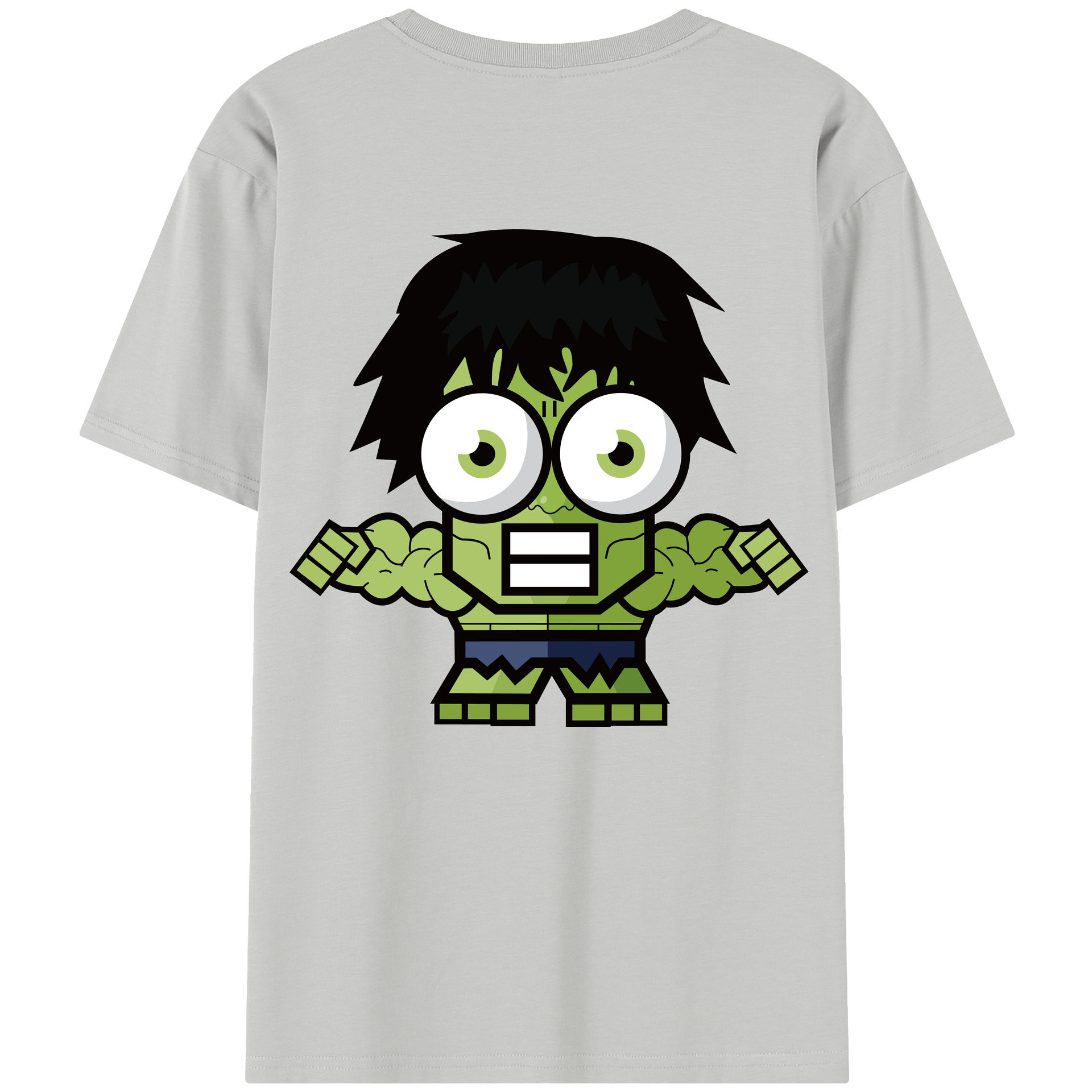 （画像用） アベンジャーズ The Avengers 綿100％半袖Tシャツ（背面プリント）
