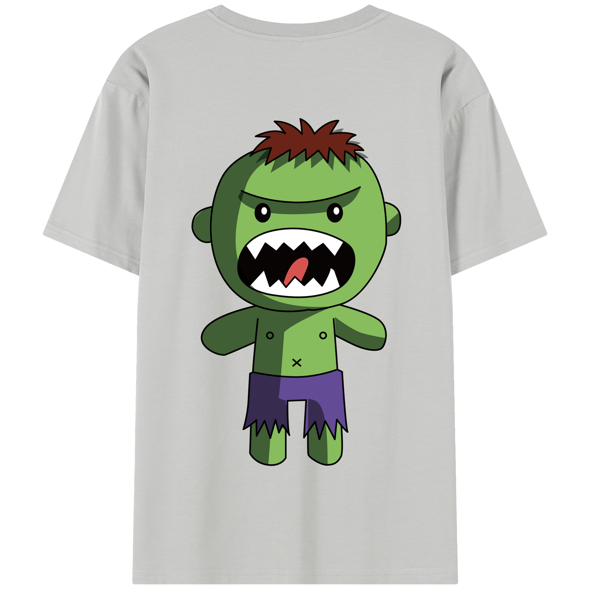 （画像用） アベンジャーズ The Avengers 綿100％半袖Tシャツ（背面プリント）