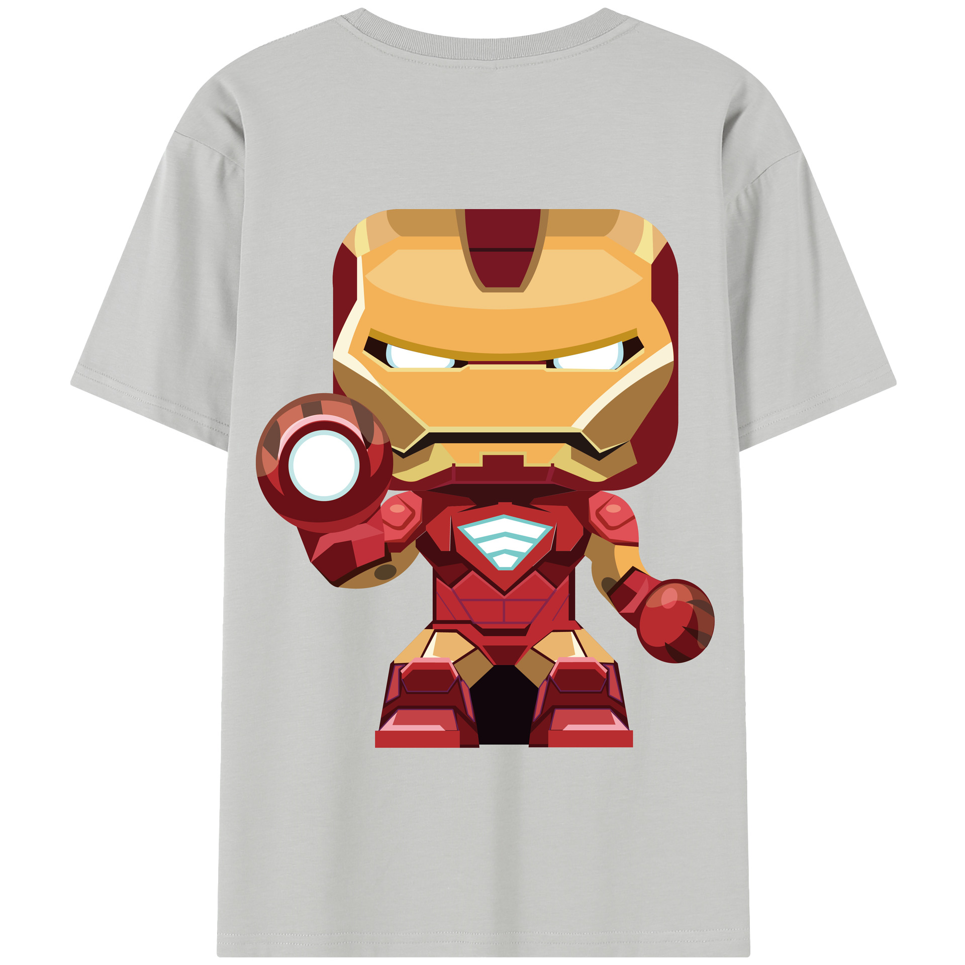 （画像用） アベンジャーズ The Avengers 綿100％半袖Tシャツ（背面プリント）