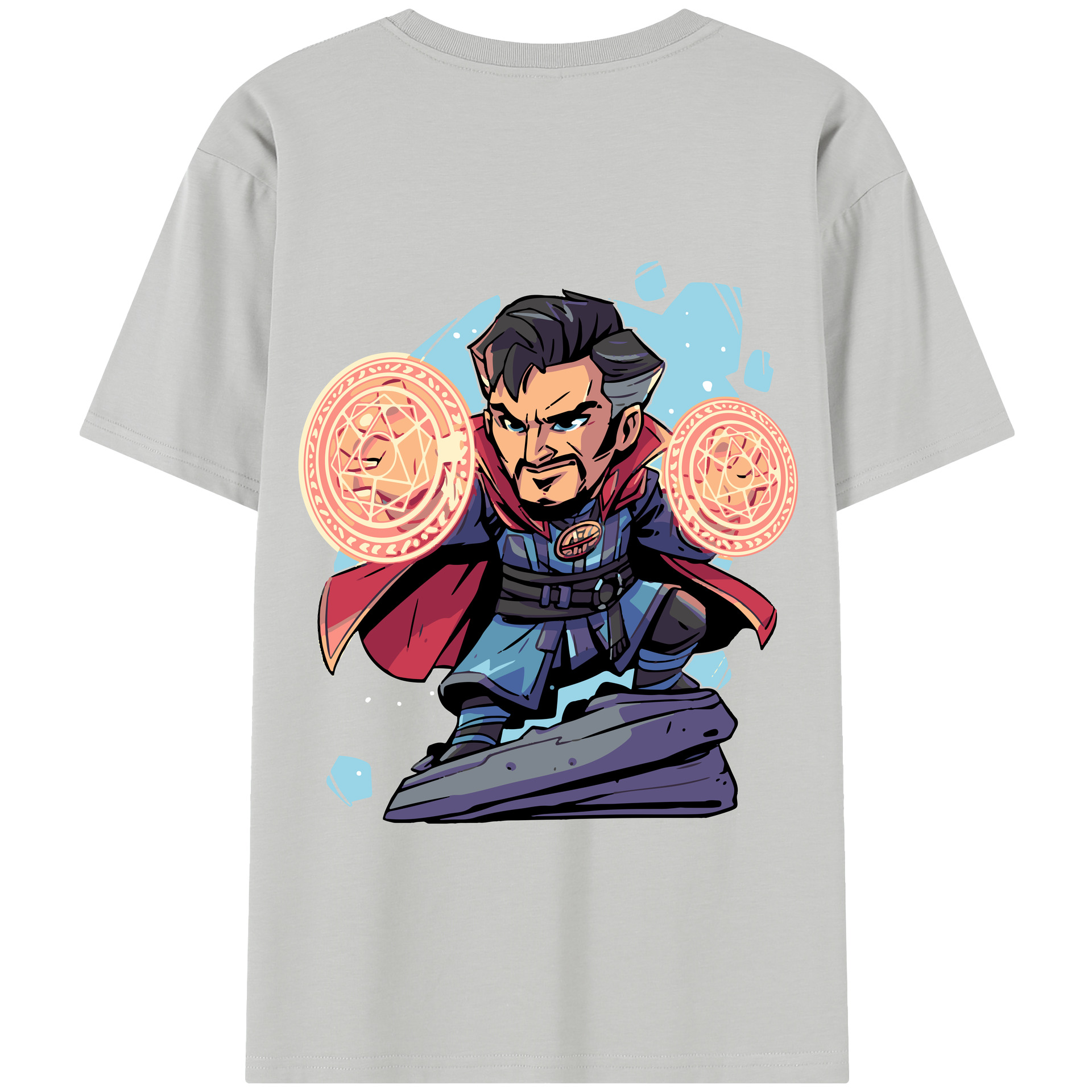 （画像用） アベンジャーズ The Avengers 綿100％半袖Tシャツ（背面プリント）