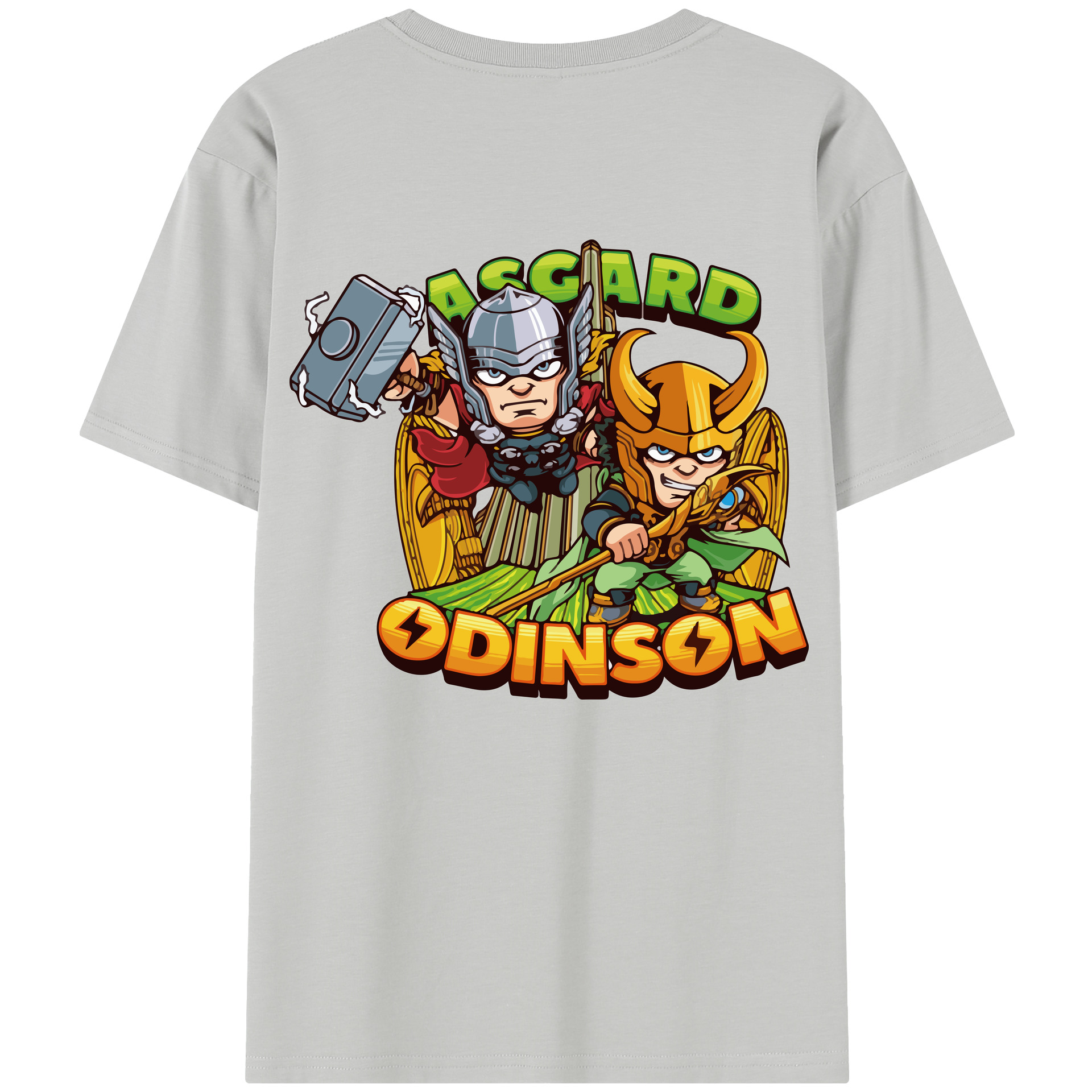 （画像用） アベンジャーズ The Avengers 綿100％半袖Tシャツ（背面プリント）