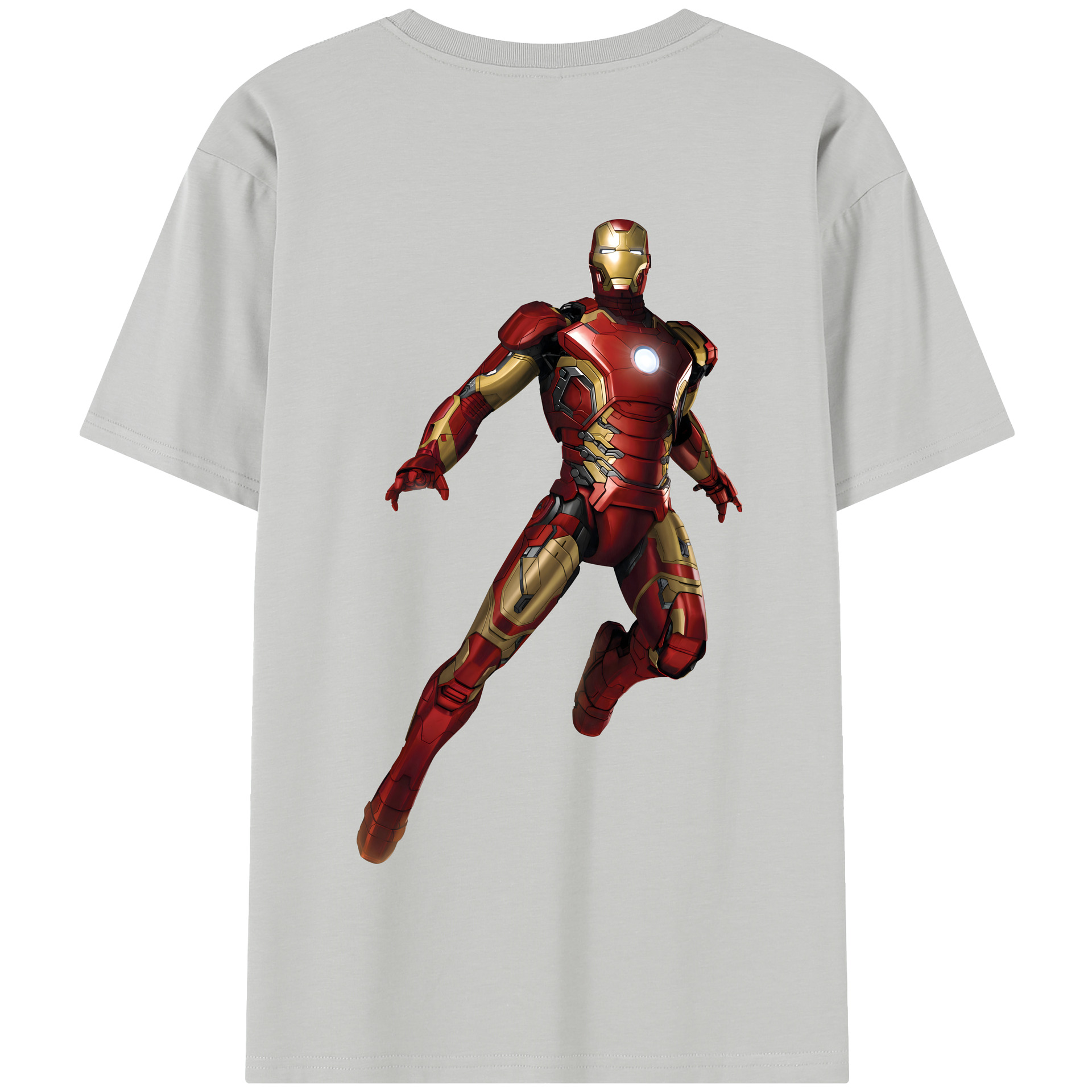 （画像用） アベンジャーズ The Avengers 綿100％半袖Tシャツ（背面プリント）