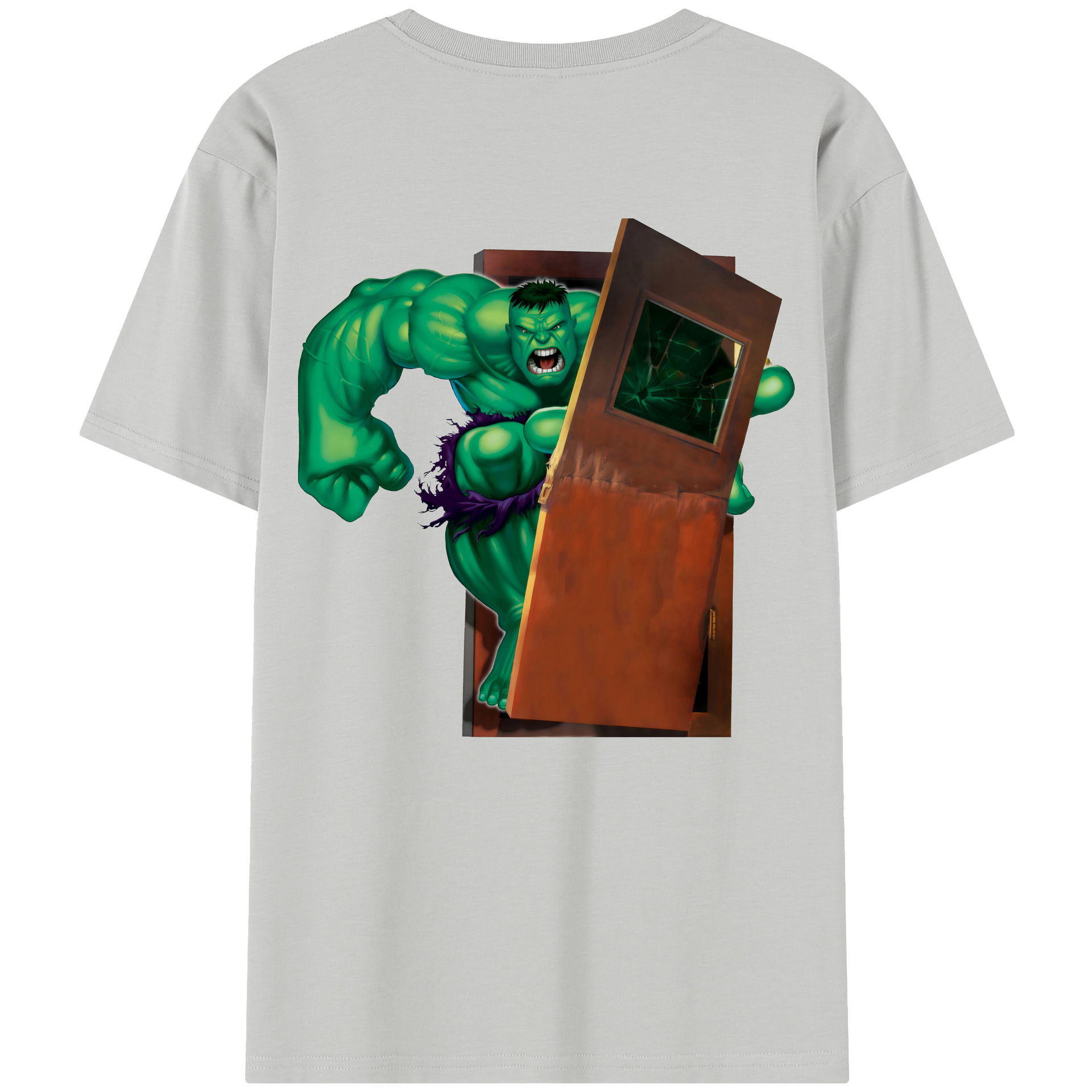 （画像用） アベンジャーズ The Avengers 綿100％半袖Tシャツ（背面プリント）