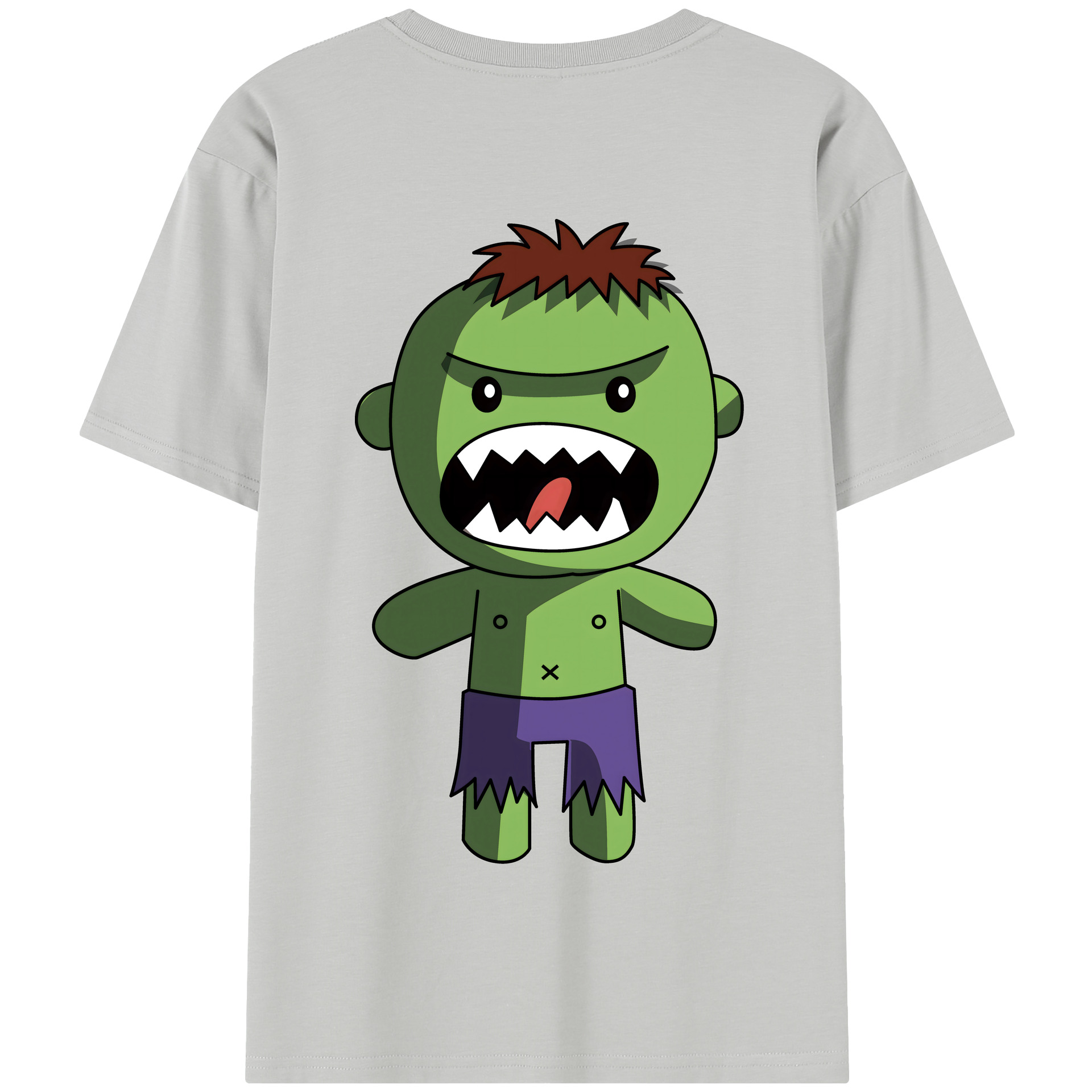 （画像用） アベンジャーズ The Avengers 綿100％半袖Tシャツ（背面プリント）