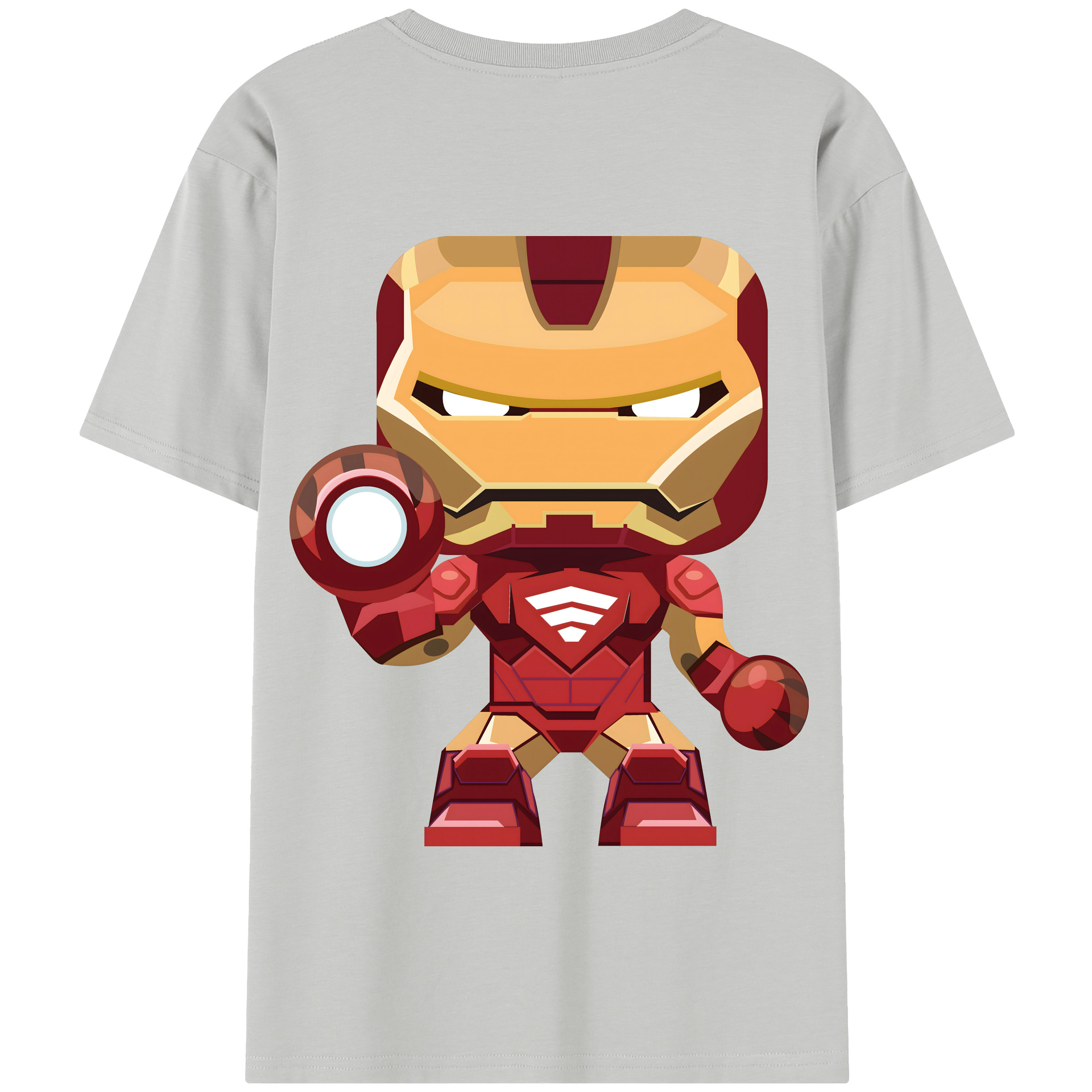 （画像用） アベンジャーズ The Avengers 綿100％半袖Tシャツ（背面プリント）