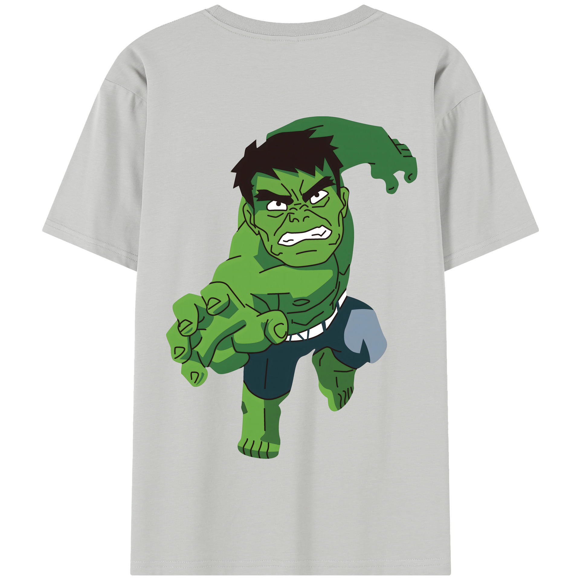 （画像用） アベンジャーズ The Avengers 綿100％半袖Tシャツ（背面プリント）