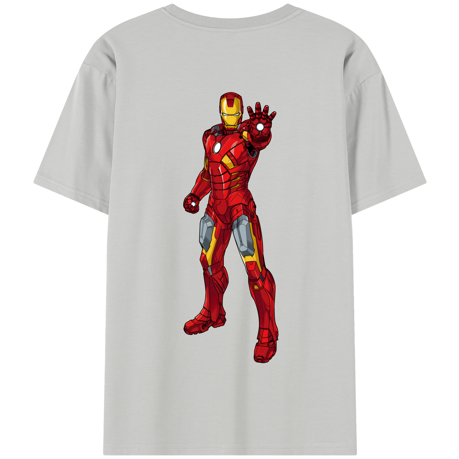 （画像用） アベンジャーズ The Avengers 綿100％半袖Tシャツ（背面プリント）