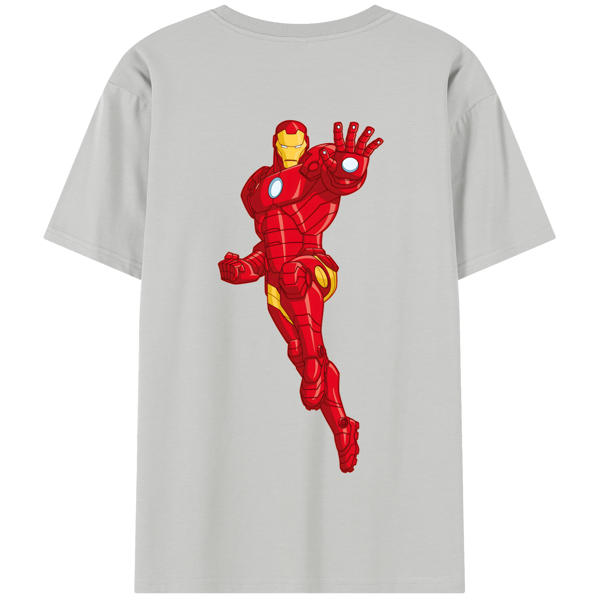 （画像用） アベンジャーズ The Avengers 綿100％半袖Tシャツ（背面プリント）