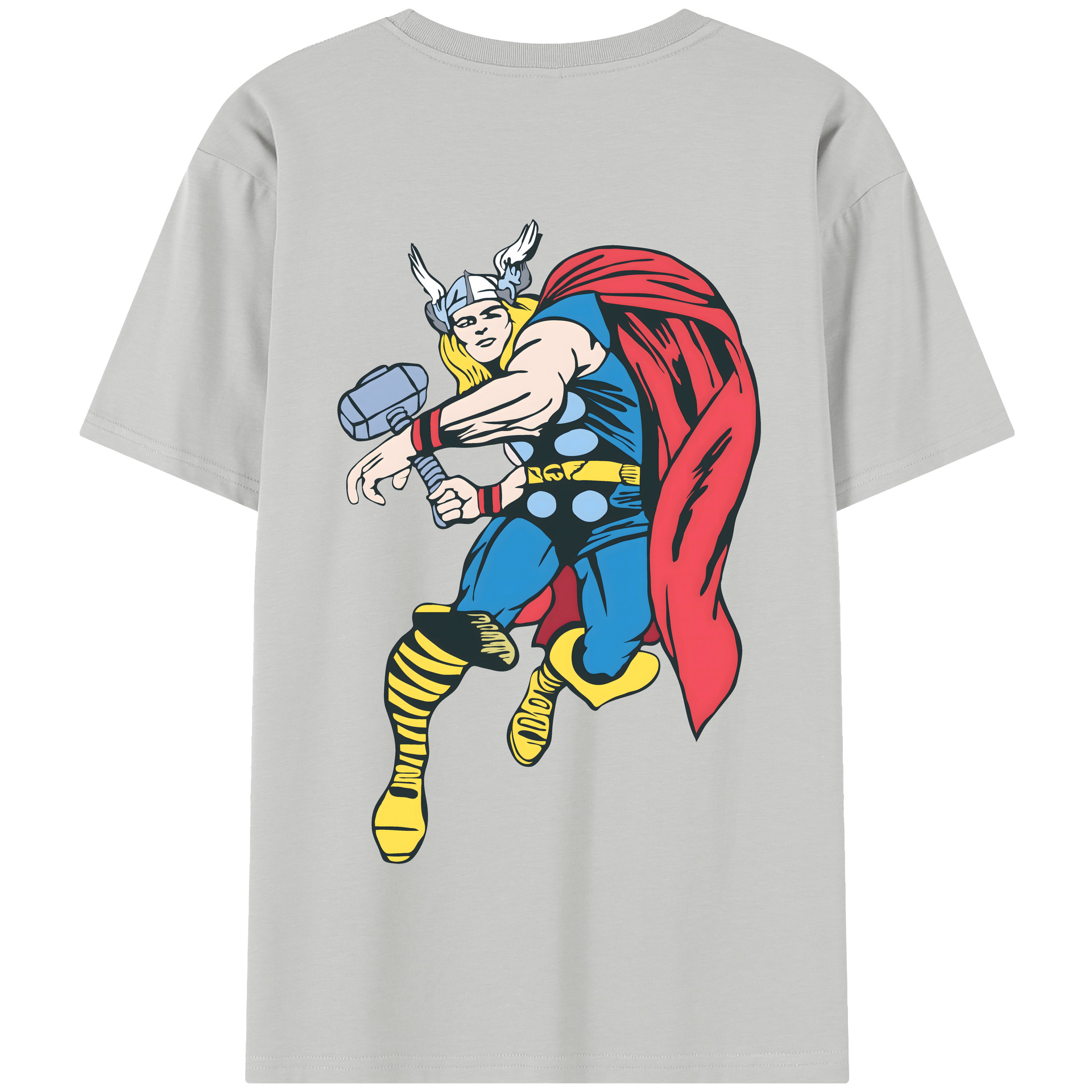 （画像用） アベンジャーズ The Avengers 綿100％半袖Tシャツ（背面プリント）