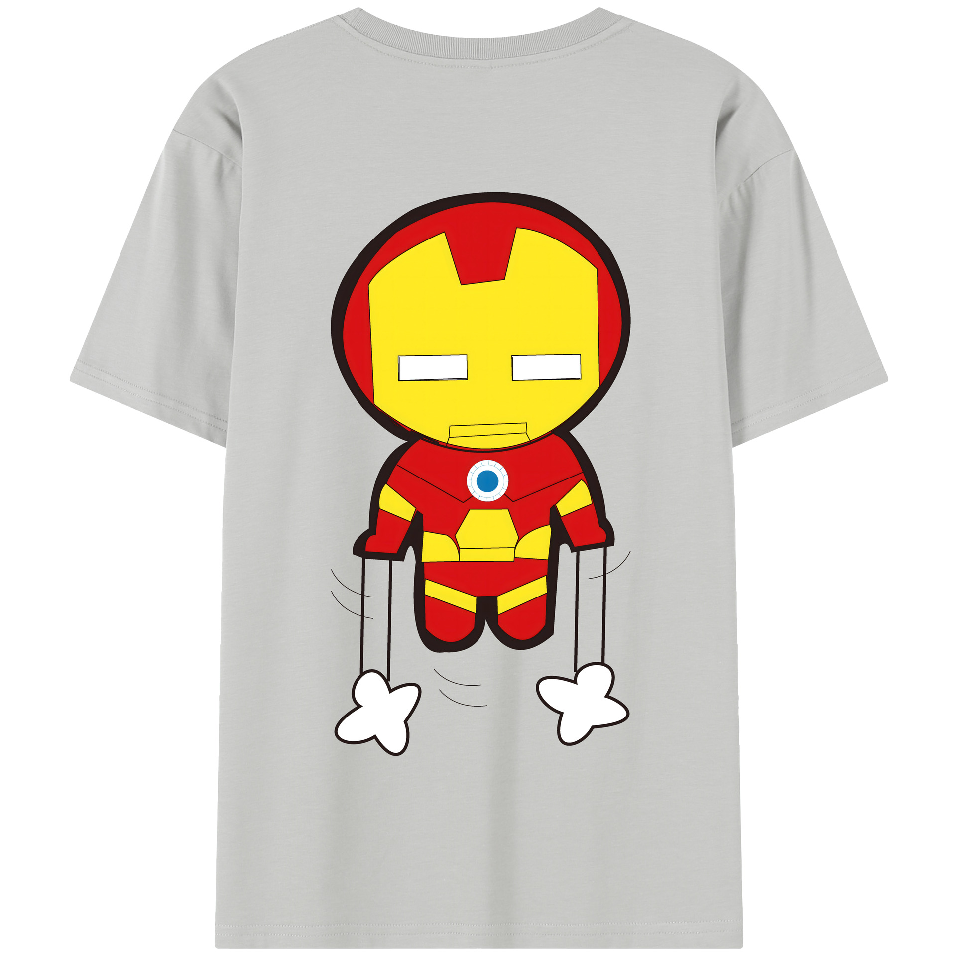 （画像用） アベンジャーズ The Avengers 綿100％半袖Tシャツ（背面プリント）