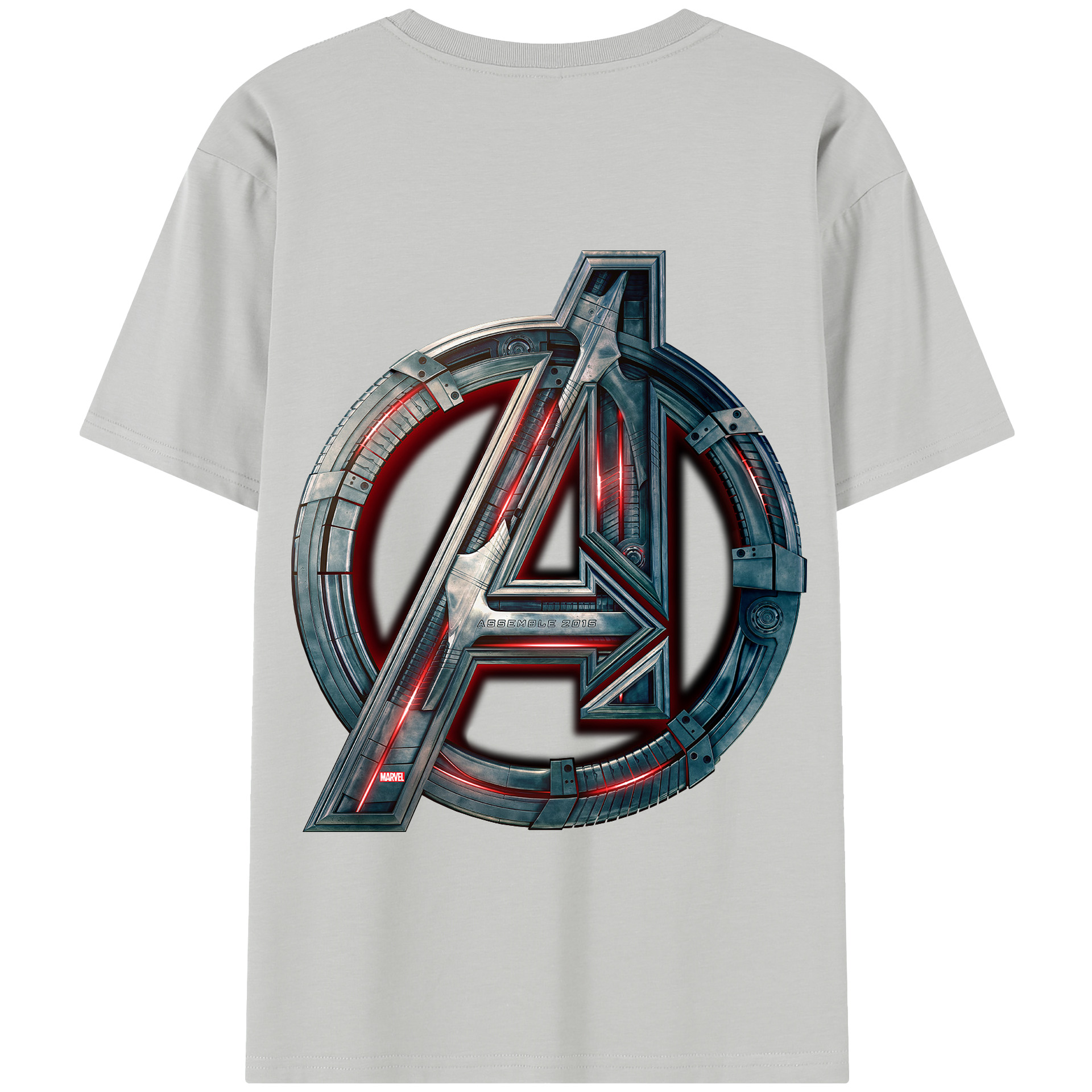 （画像用） アベンジャーズ The Avengers 綿100％半袖Tシャツ（背面プリント）