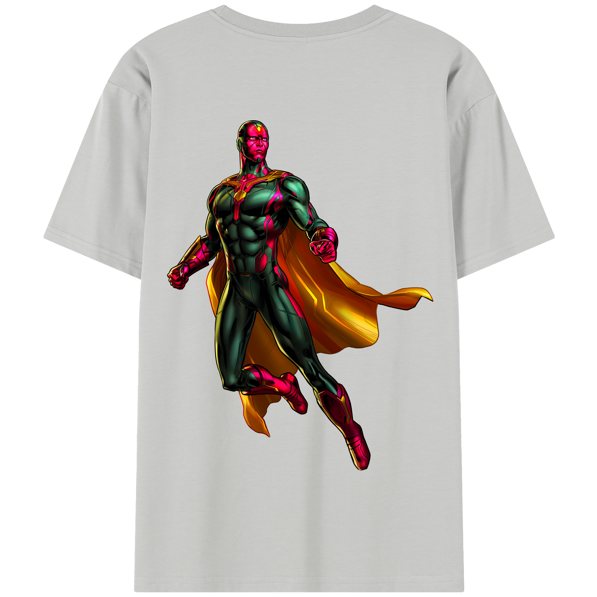 （画像用） アベンジャーズ The Avengers 綿100％半袖Tシャツ（背面プリント）