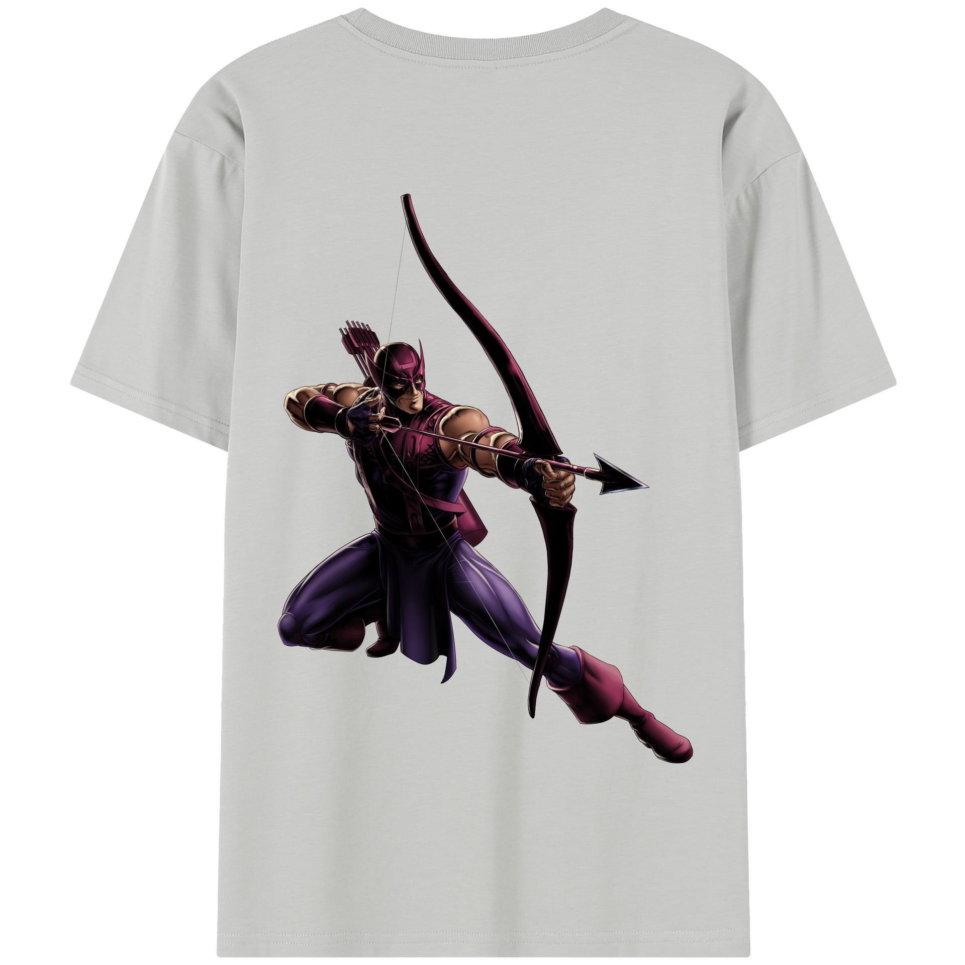 （画像用） アベンジャーズ The Avengers 綿100％半袖Tシャツ（背面プリント）