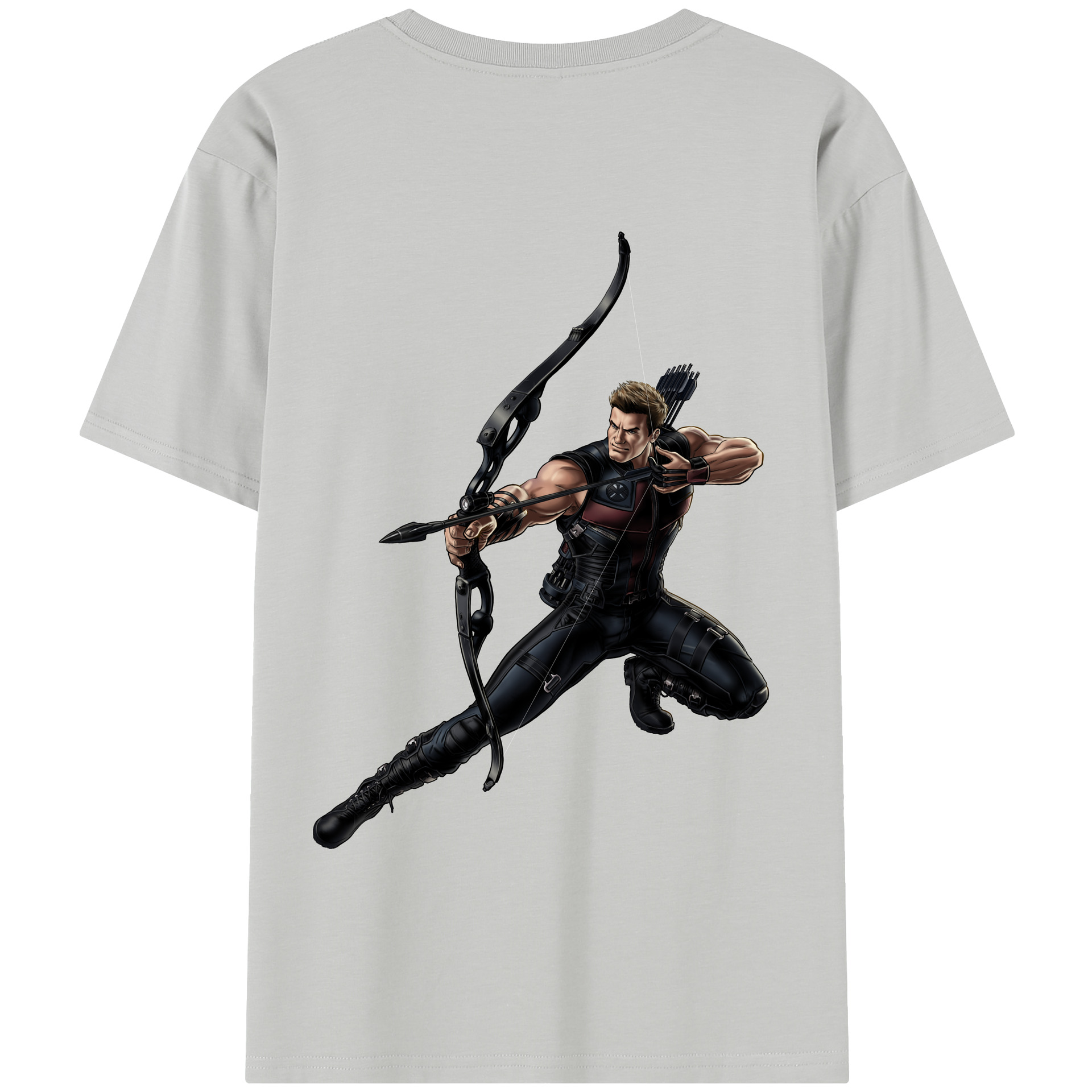 （画像用） アベンジャーズ The Avengers 綿100％半袖Tシャツ（背面プリント）