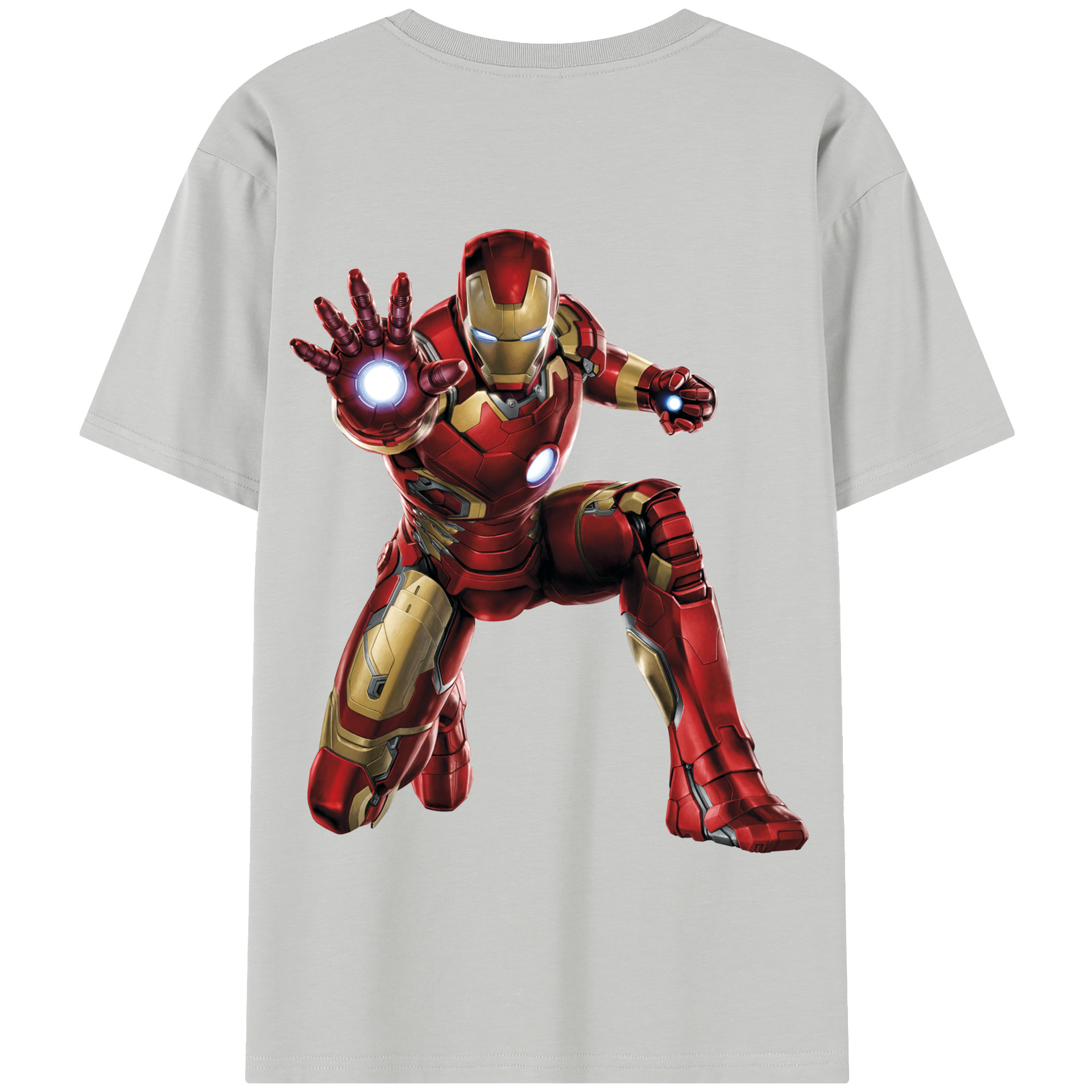 （画像用） アベンジャーズ The Avengers 綿100％半袖Tシャツ（背面プリント）