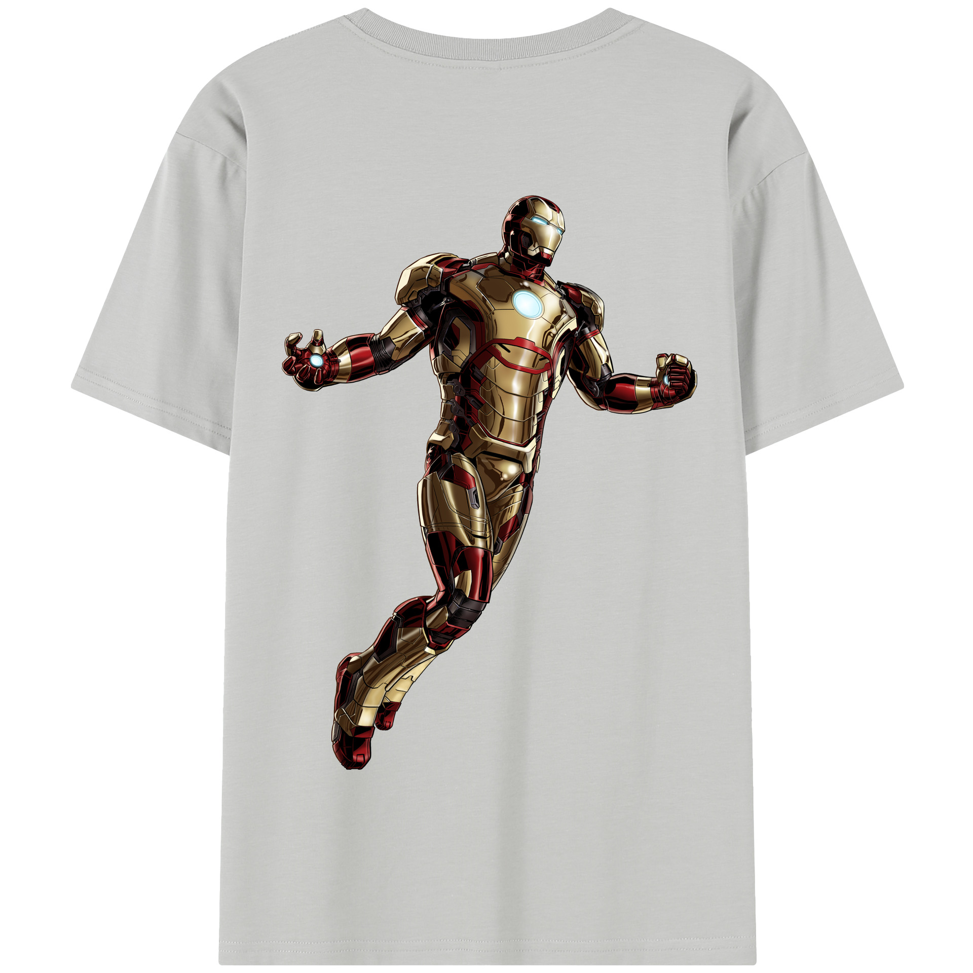 （画像用） アベンジャーズ The Avengers 綿100％半袖Tシャツ（背面プリント）