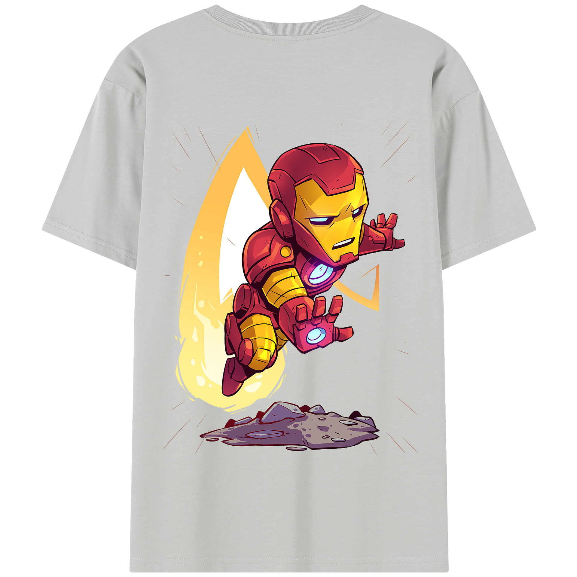（画像用） アベンジャーズ The Avengers 綿100％半袖Tシャツ（背面プリント）