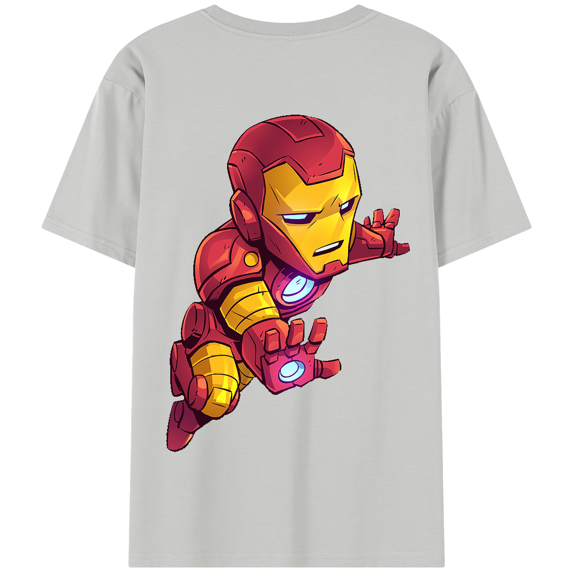 （画像用） アベンジャーズ The Avengers 綿100％半袖Tシャツ（背面プリント）