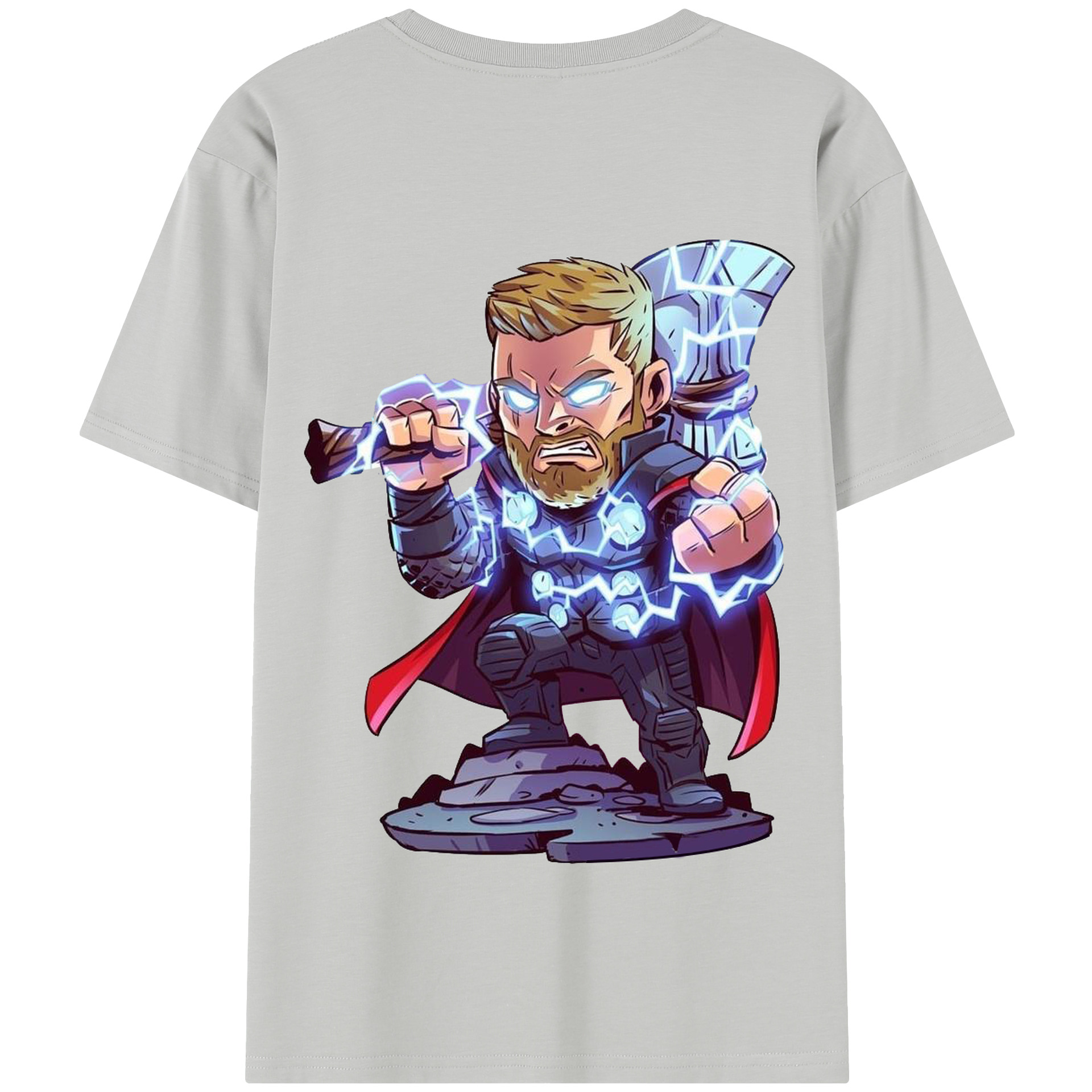 （画像用） アベンジャーズ The Avengers 綿100％半袖Tシャツ（背面プリント）