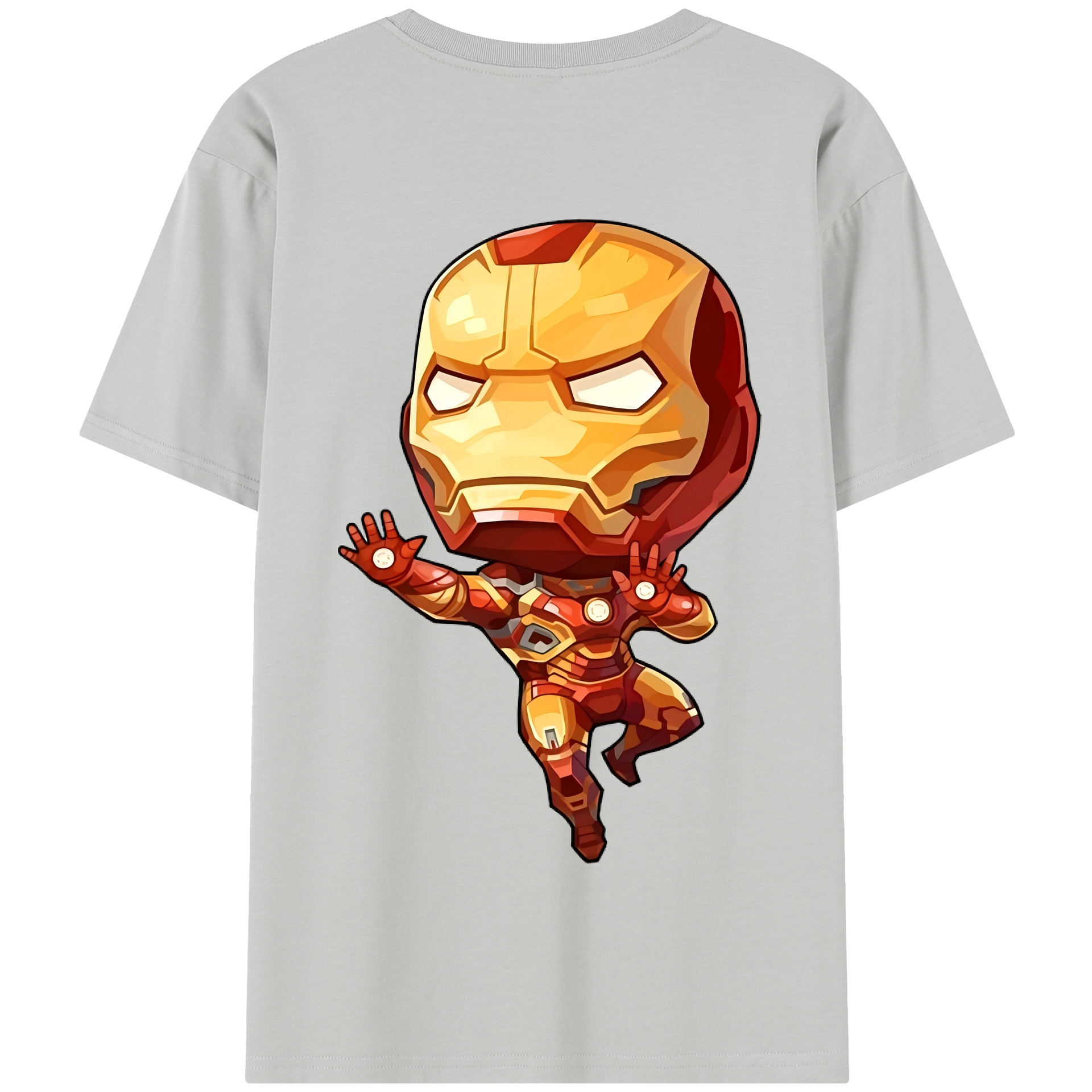 （画像用） アベンジャーズ The Avengers 綿100％半袖Tシャツ（背面プリント）