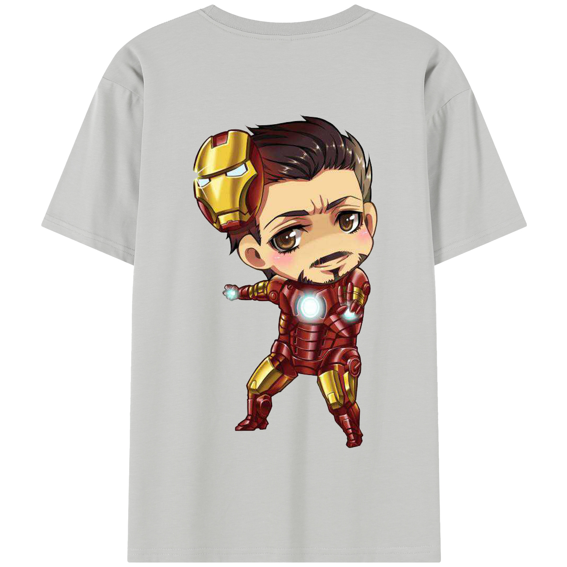 （画像用） アベンジャーズ The Avengers 綿100％半袖Tシャツ（背面プリント）