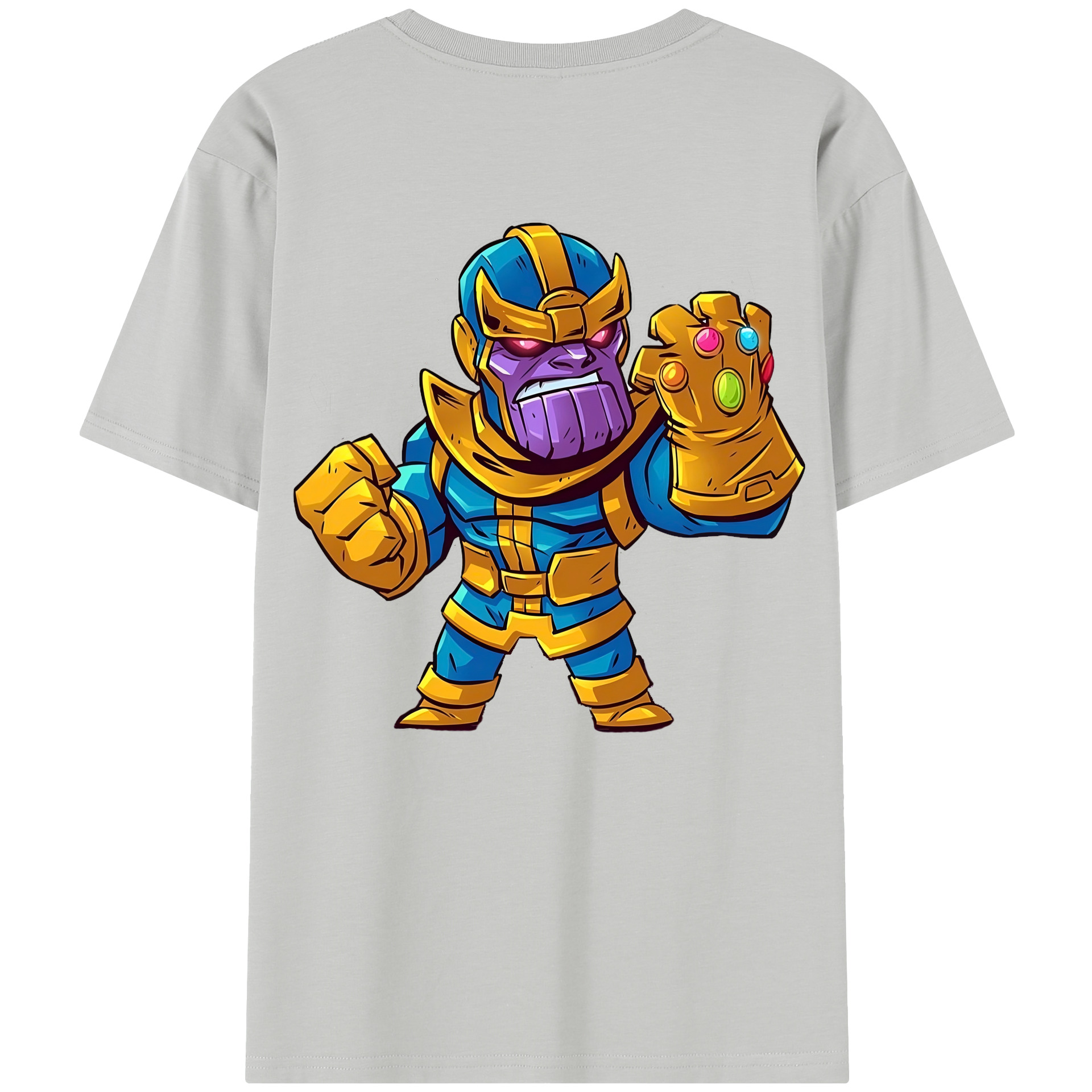 （画像用） アベンジャーズ The Avengers 綿100％半袖Tシャツ（背面プリント）