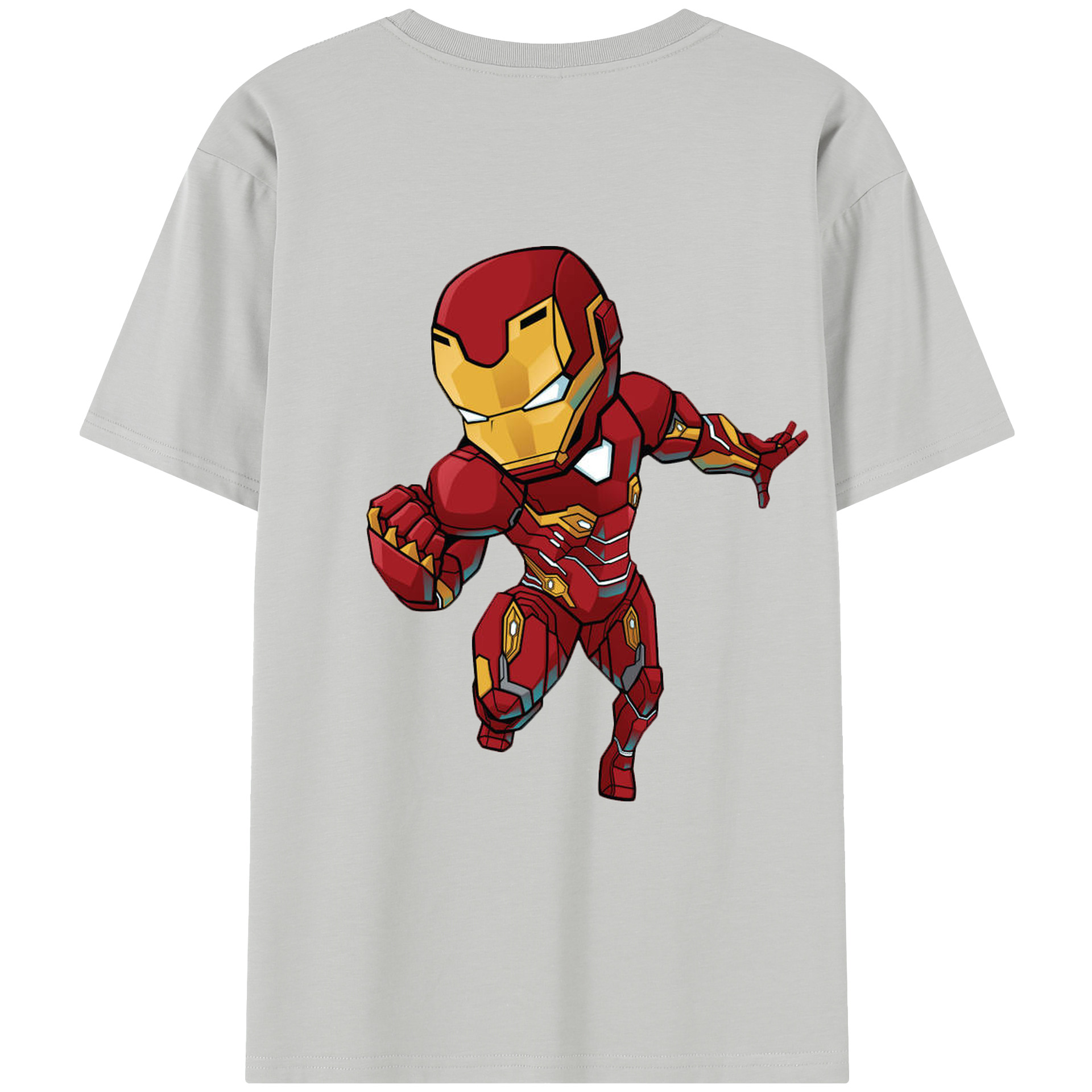 （画像用） アベンジャーズ The Avengers 綿100％半袖Tシャツ（背面プリント）