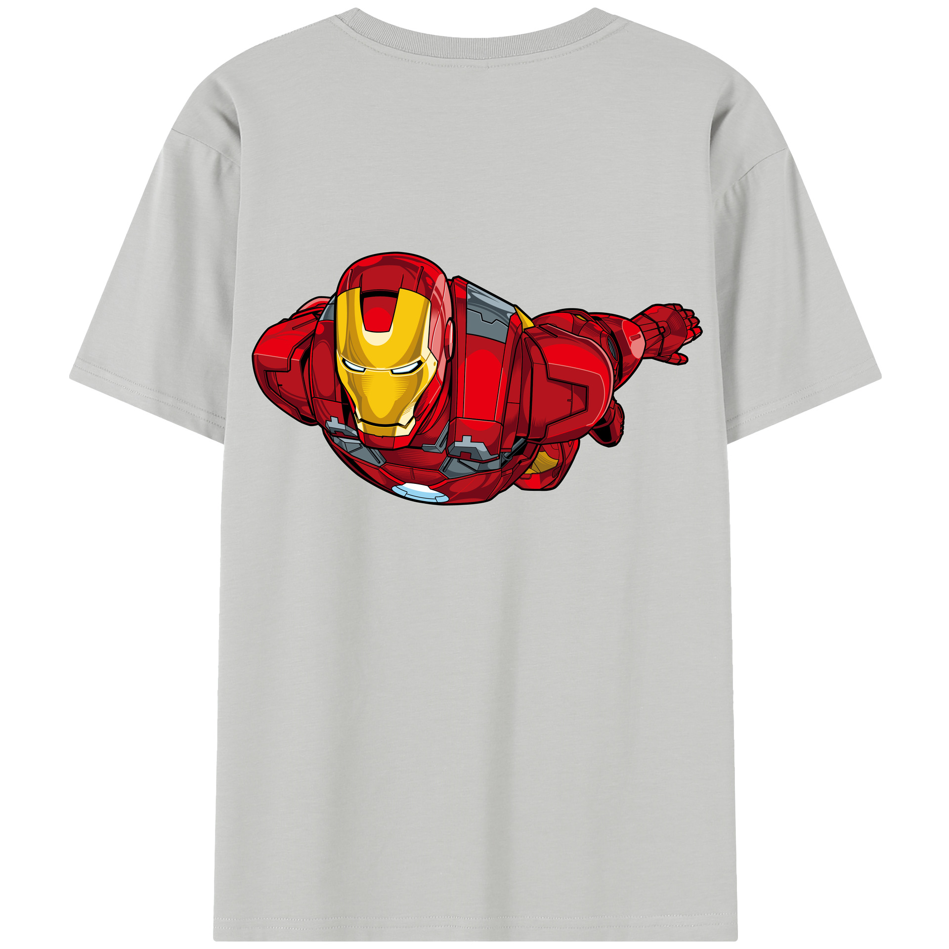 （画像用） アベンジャーズ The Avengers 綿100％半袖Tシャツ（背面プリント）
