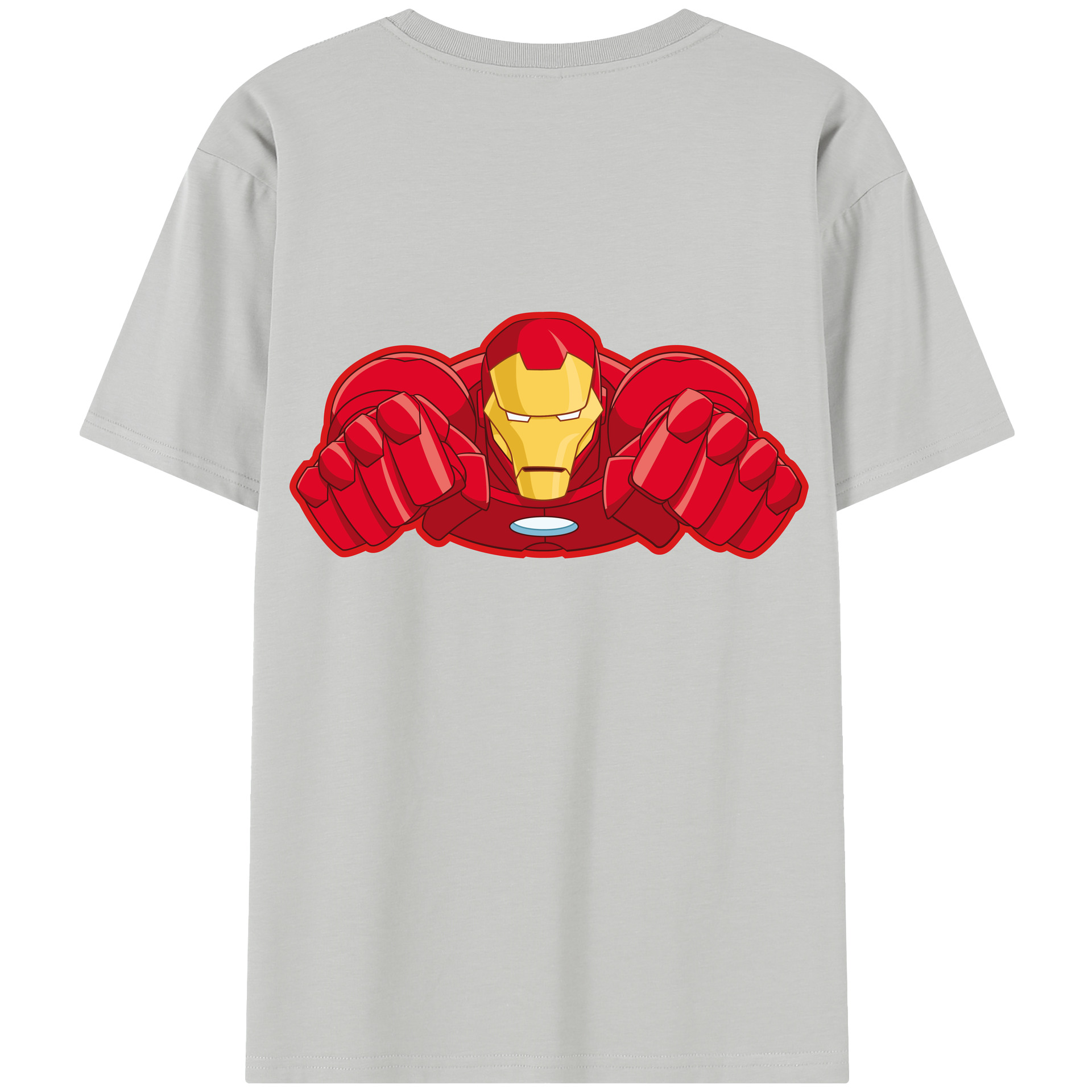 （画像用） アベンジャーズ The Avengers 綿100％半袖Tシャツ（背面プリント）
