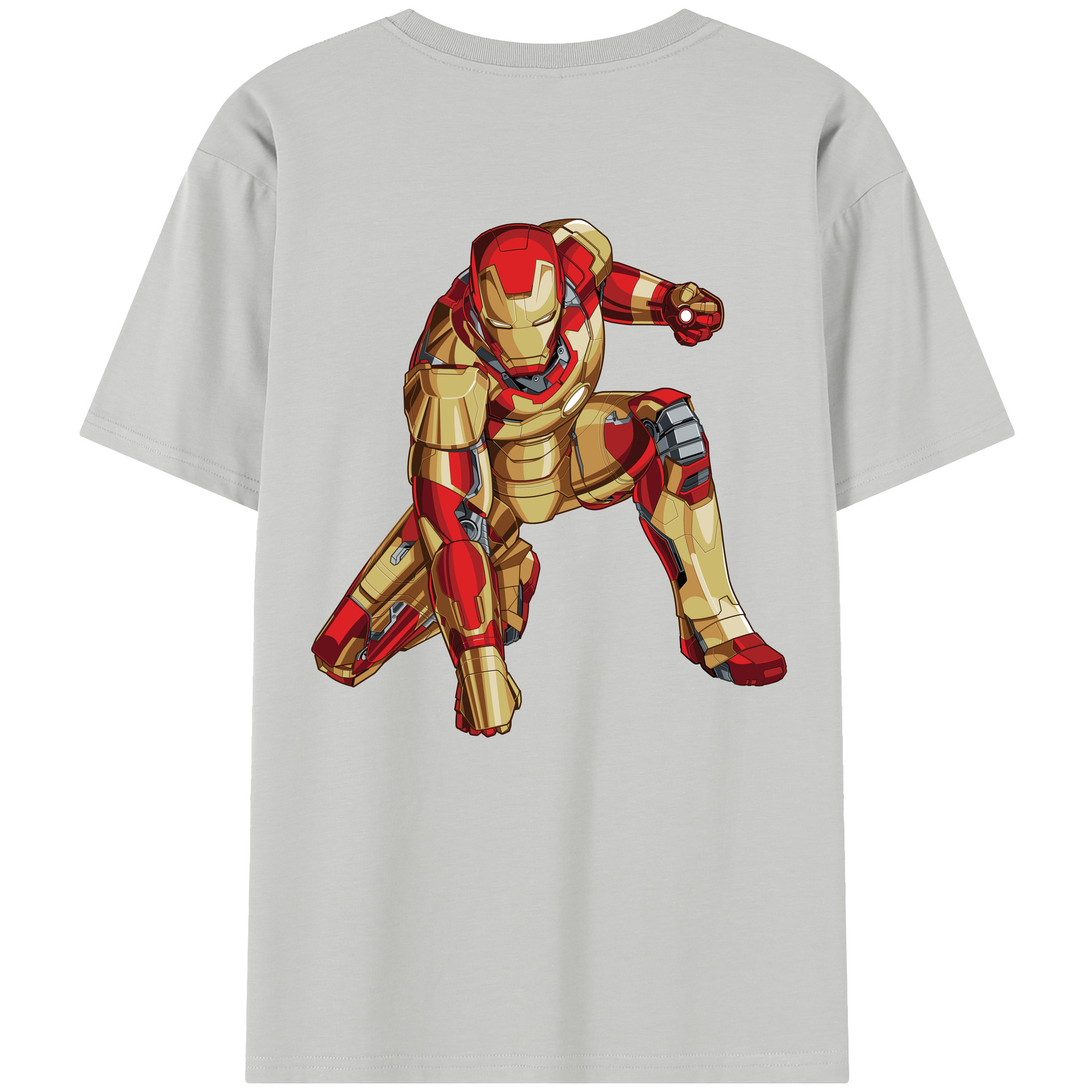 （画像用） アベンジャーズ The Avengers 綿100％半袖Tシャツ（背面プリント）