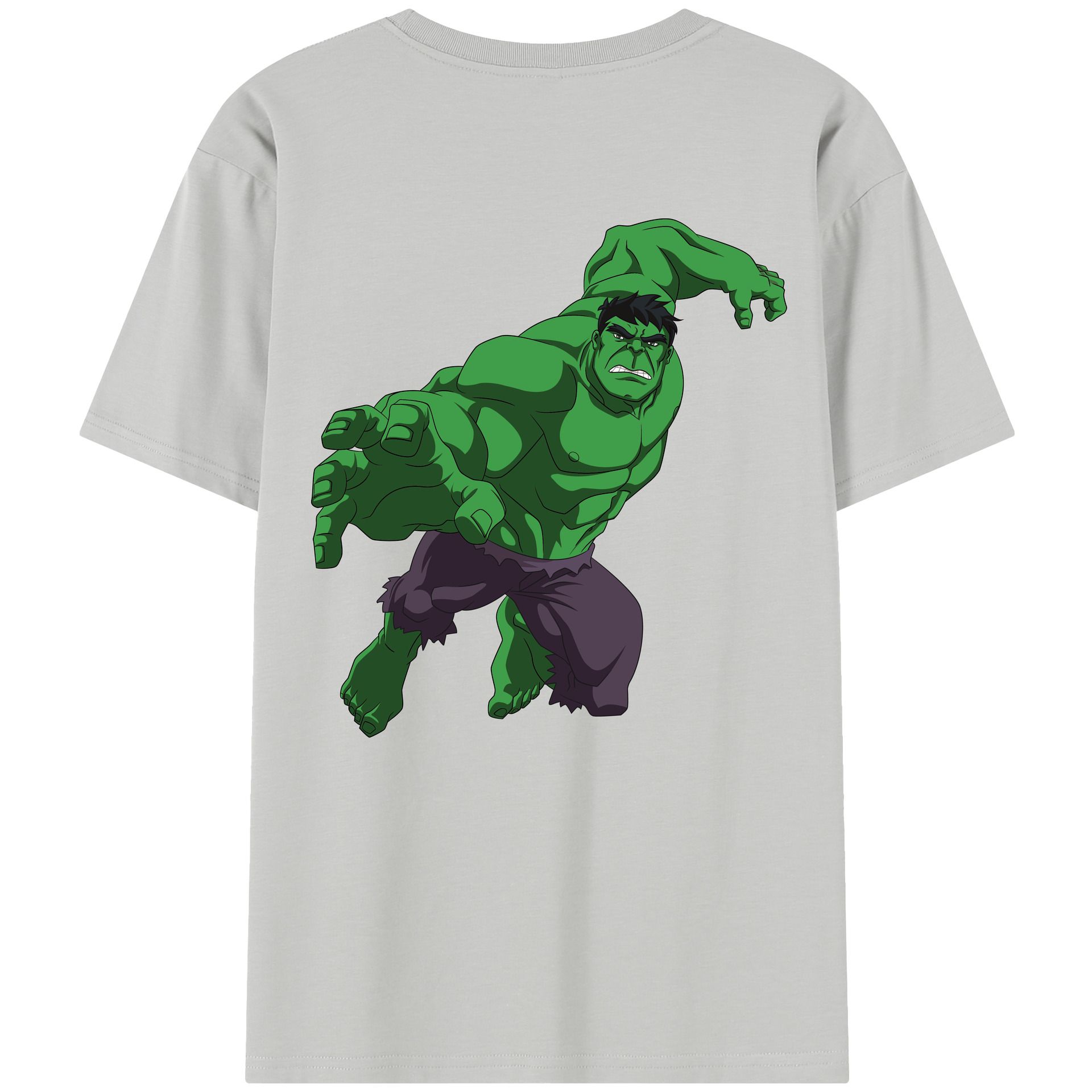 （画像用） アベンジャーズ The Avengers 綿100％半袖Tシャツ（背面プリント）