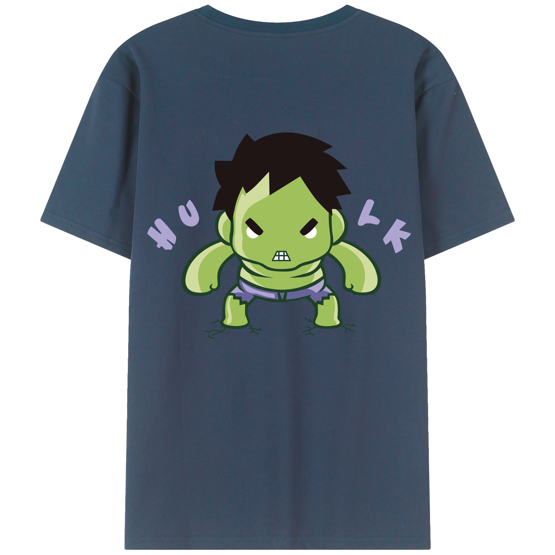 （画像用） アベンジャーズ The Avengers 綿100％半袖Tシャツ（背面プリント）