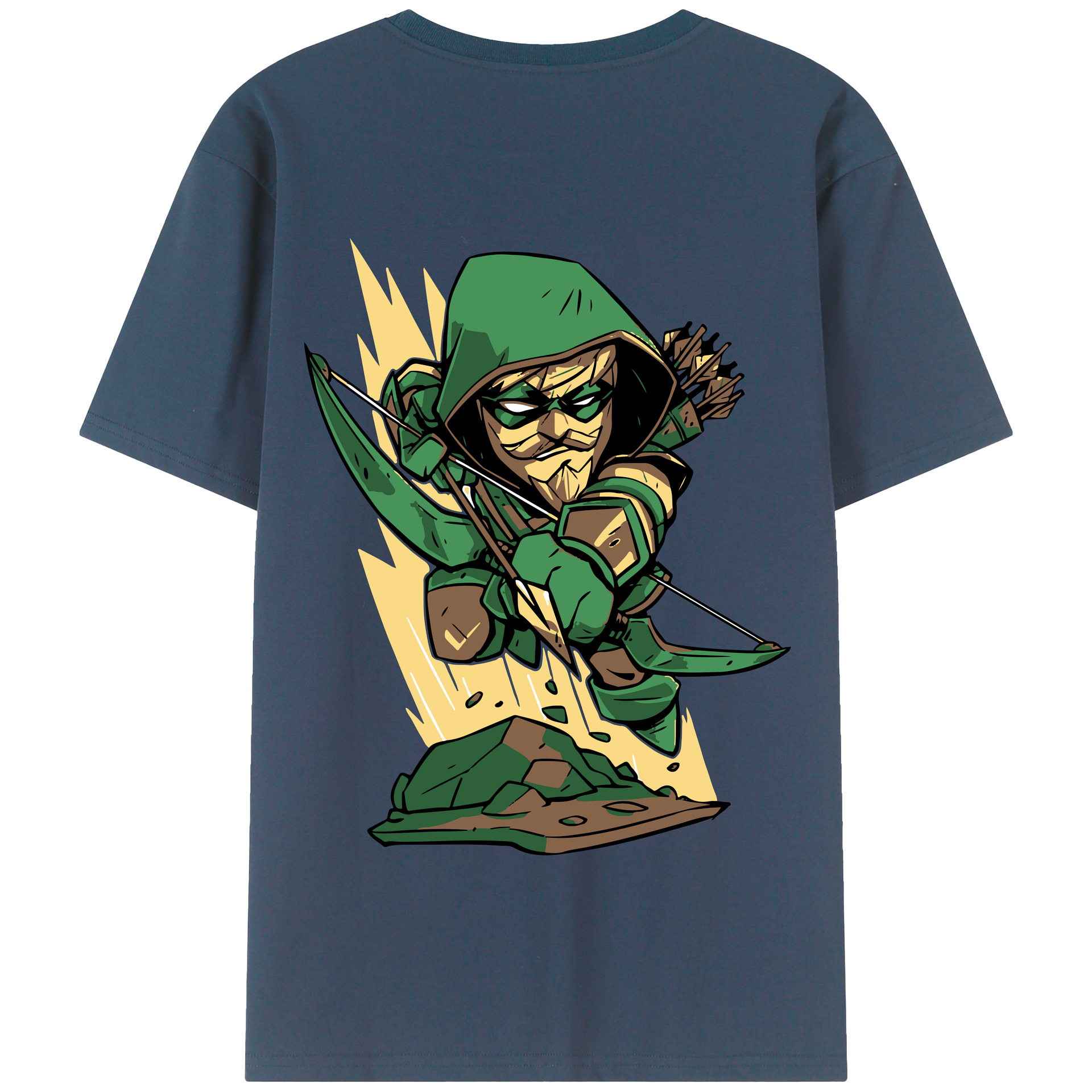 （画像用） アベンジャーズ The Avengers 綿100％半袖Tシャツ（背面プリント）