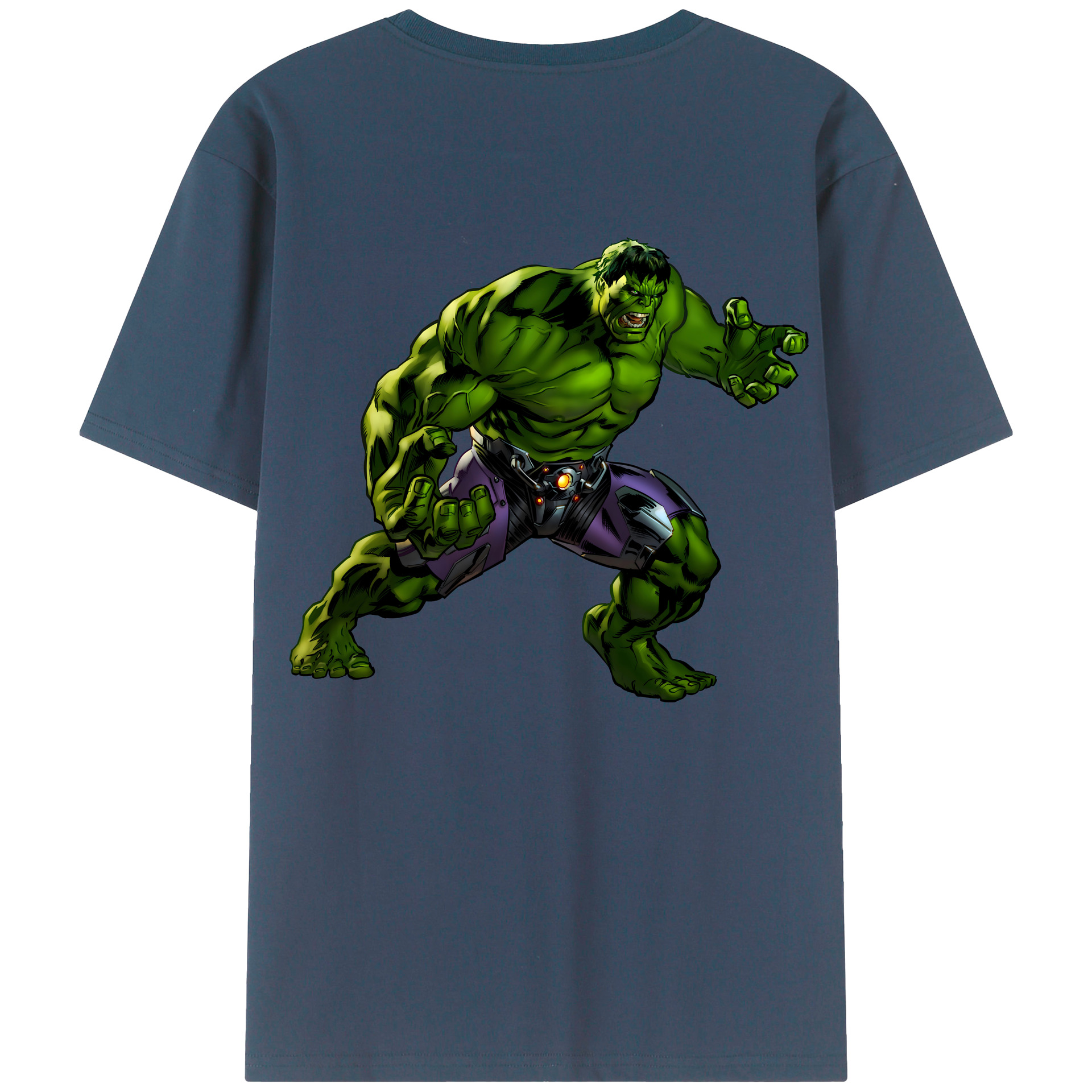 （画像用） アベンジャーズ The Avengers 綿100％半袖Tシャツ（背面プリント）