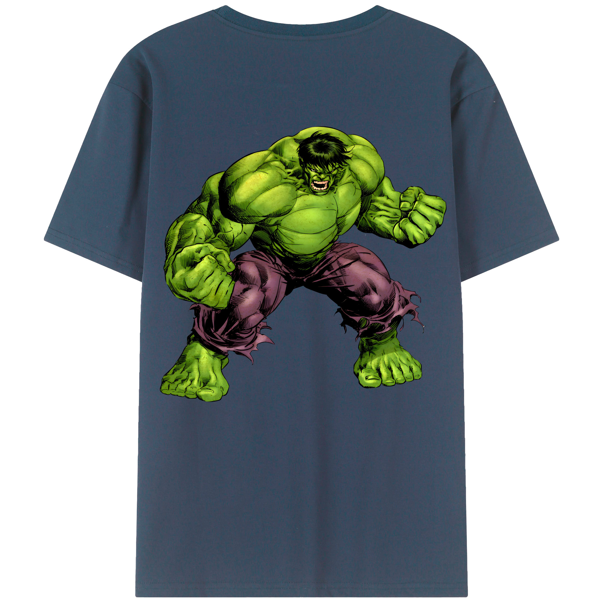 （画像用） アベンジャーズ The Avengers 綿100％半袖Tシャツ（背面プリント）