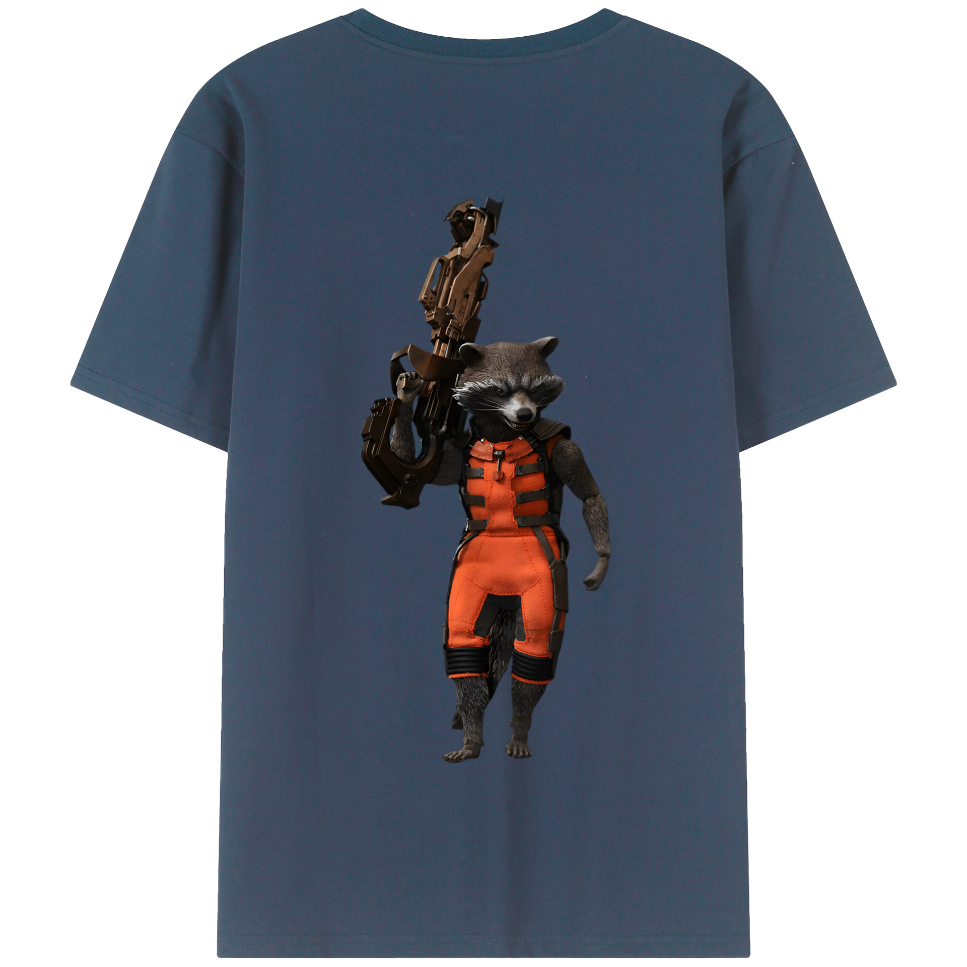 （画像用） アベンジャーズ The Avengers 綿100％半袖Tシャツ（背面プリント）