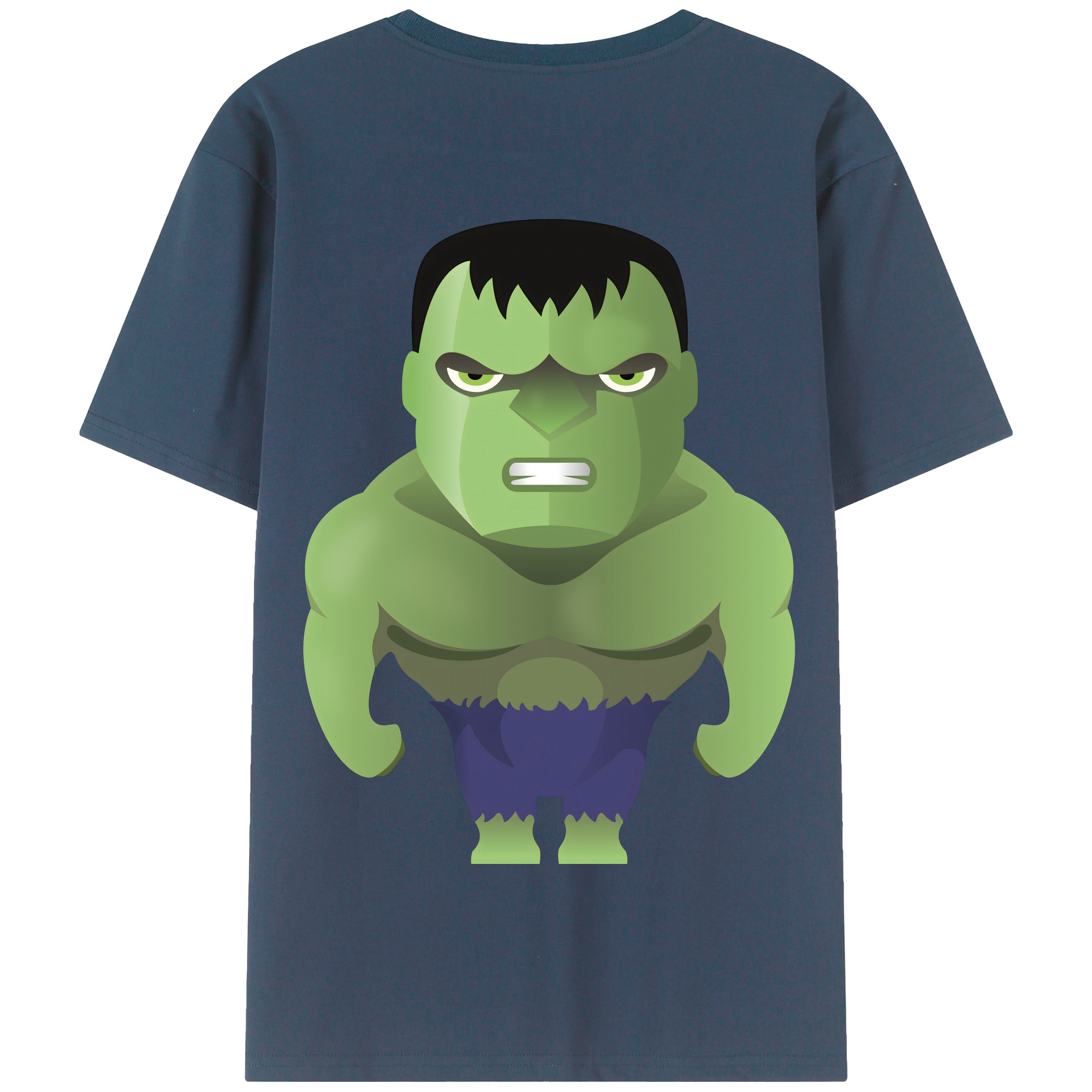 （画像用） アベンジャーズ The Avengers 綿100％半袖Tシャツ（背面プリント）